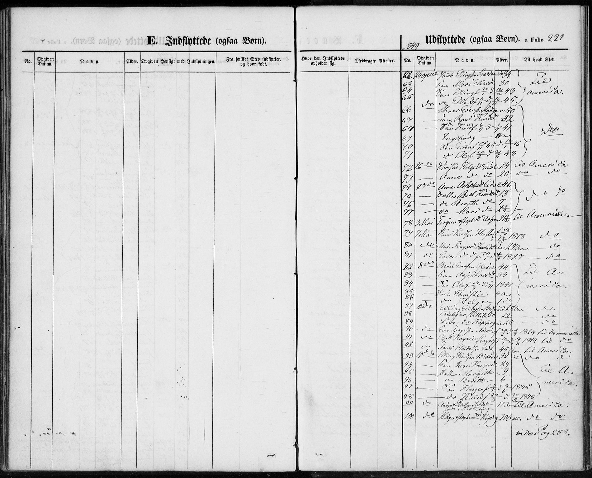 Sigdal kirkebøker, AV/SAKO-A-245/F/Fa/L0007: Parish register (official) no. I 7, 1844-1849, p. 221