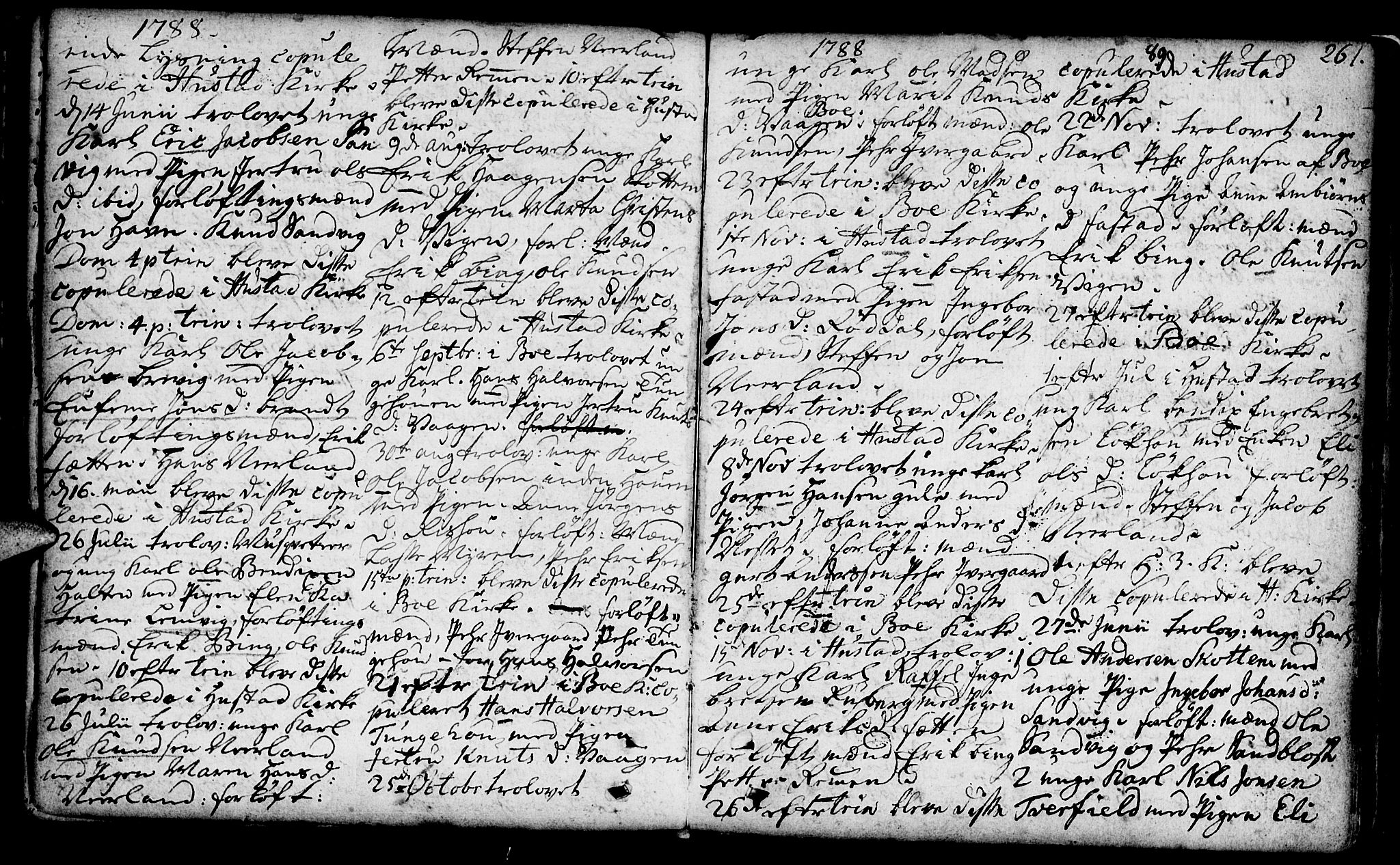 Ministerialprotokoller, klokkerbøker og fødselsregistre - Møre og Romsdal, SAT/A-1454/566/L0761: Parish register (official) no. 566A02 /1, 1767-1817, p. 261