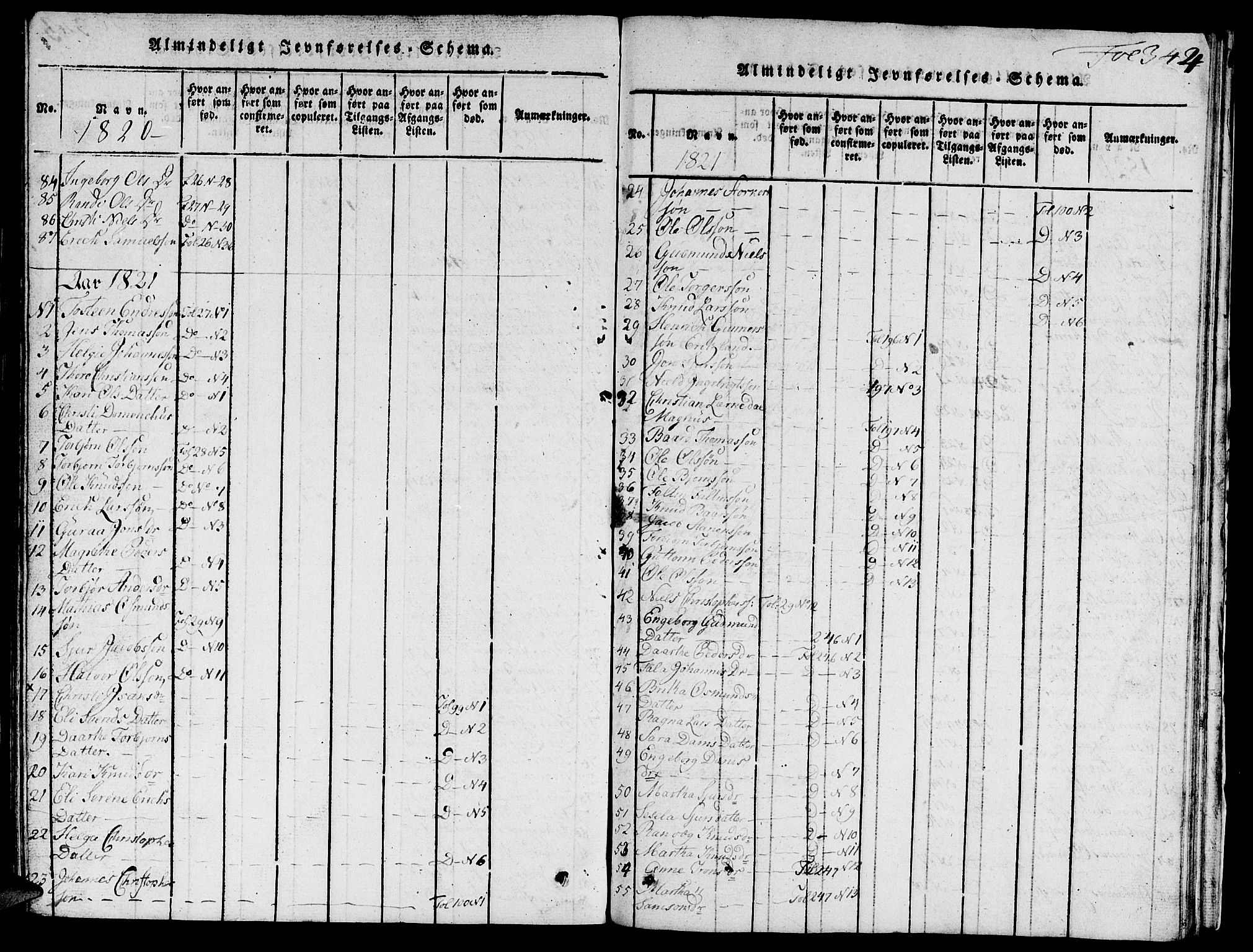 Skjold sokneprestkontor, AV/SAST-A-101847/H/Ha/Hab/L0001: Parish register (copy) no. B 1, 1815-1835, p. 344