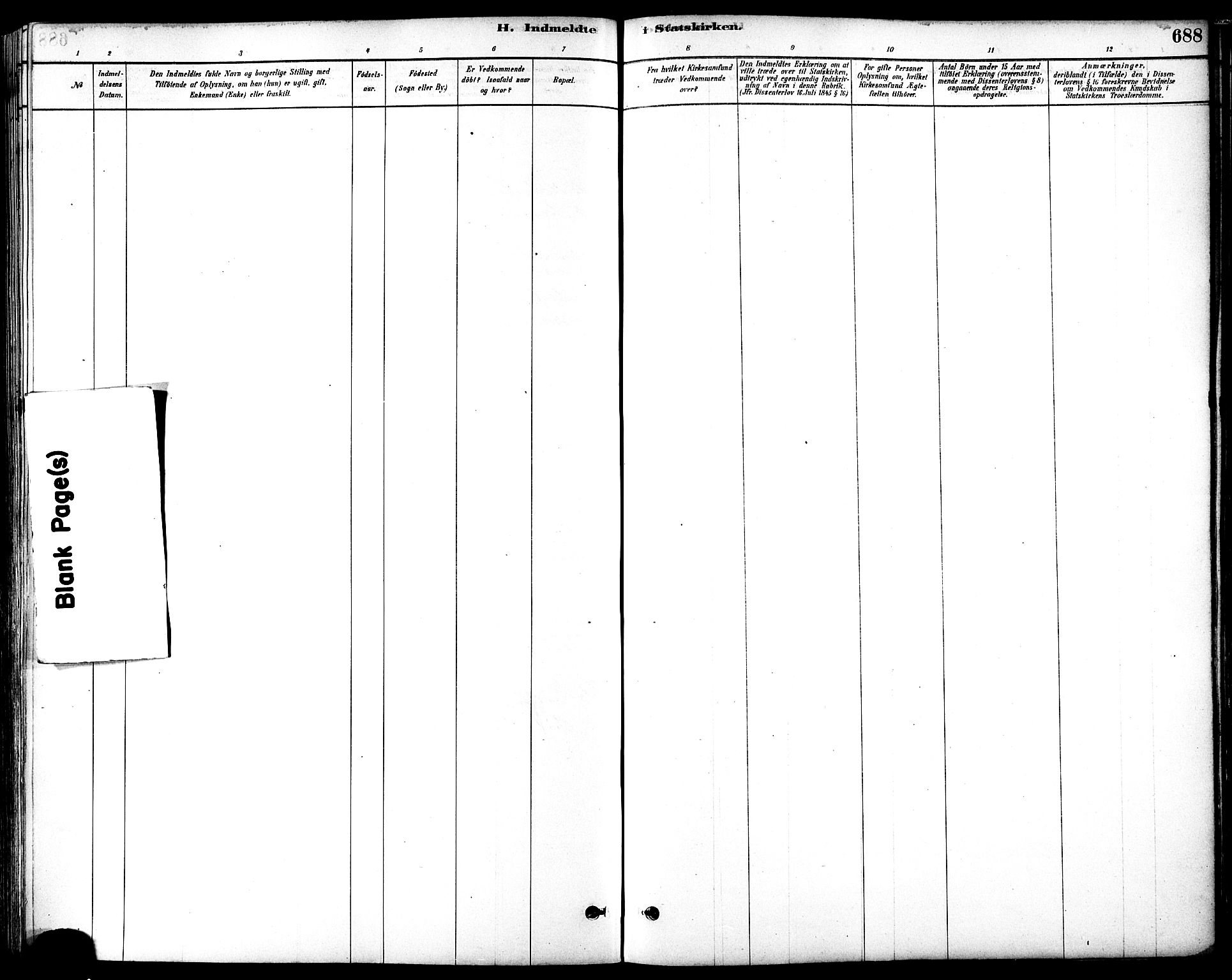 Ministerialprotokoller, klokkerbøker og fødselsregistre - Sør-Trøndelag, SAT/A-1456/601/L0058: Parish register (official) no. 601A26, 1877-1891, p. 688