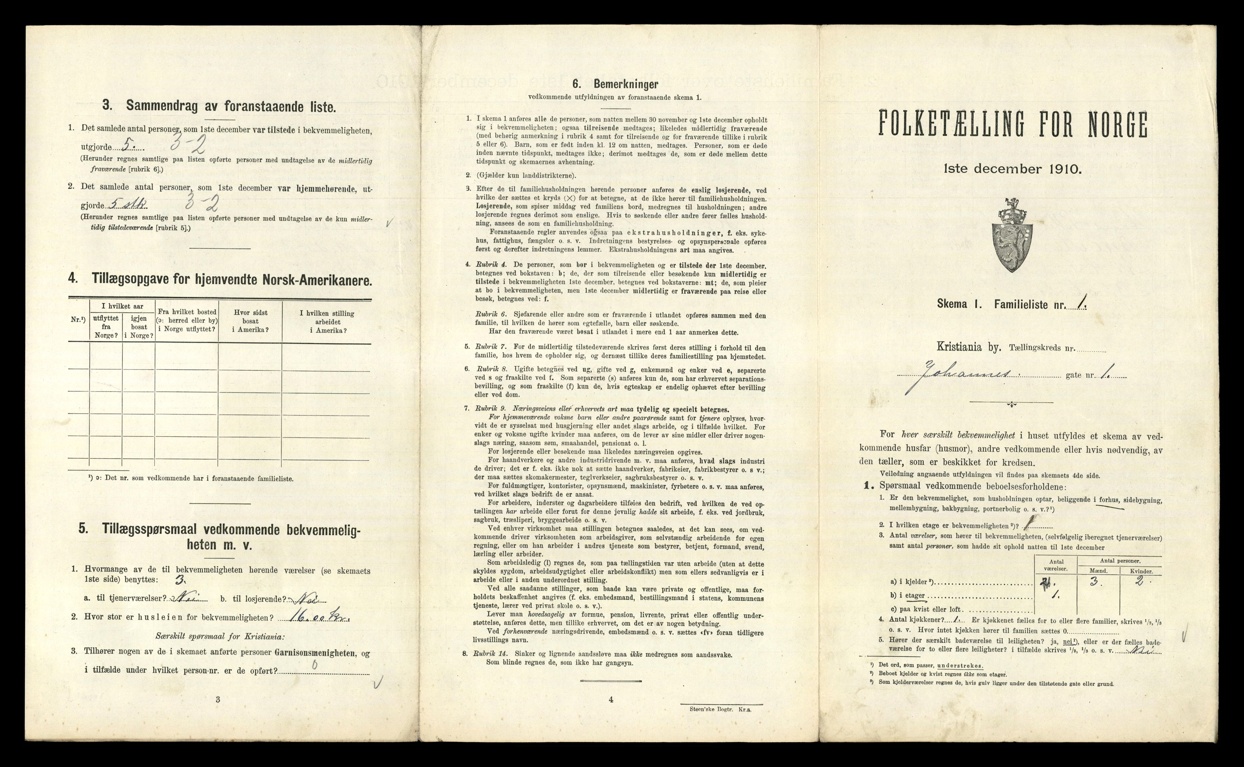 RA, 1910 census for Kristiania, 1910, p. 45959