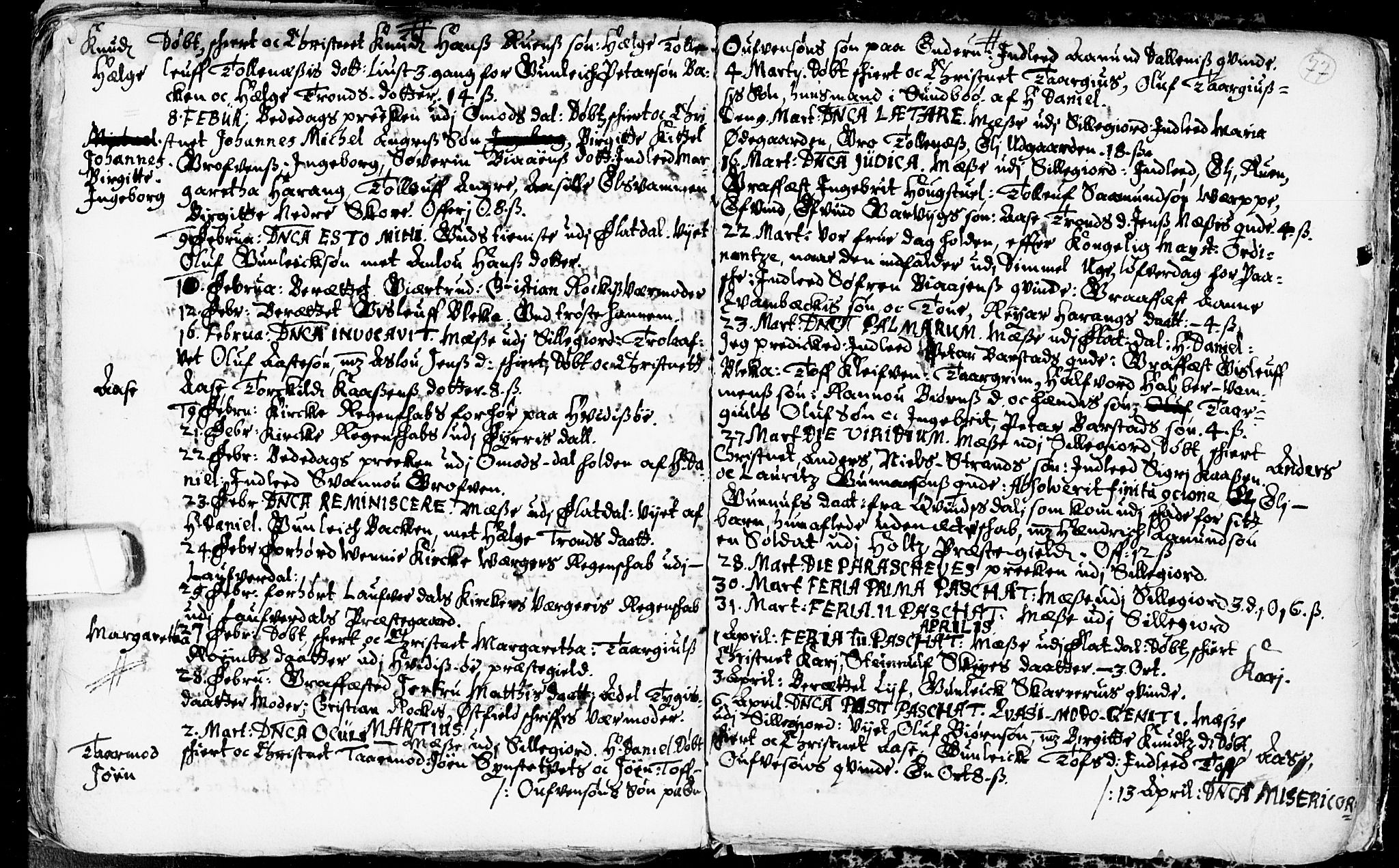 Seljord kirkebøker, SAKO/A-20/F/Fa/L0001: Parish register (official) no. I 1, 1654-1686, p. 77