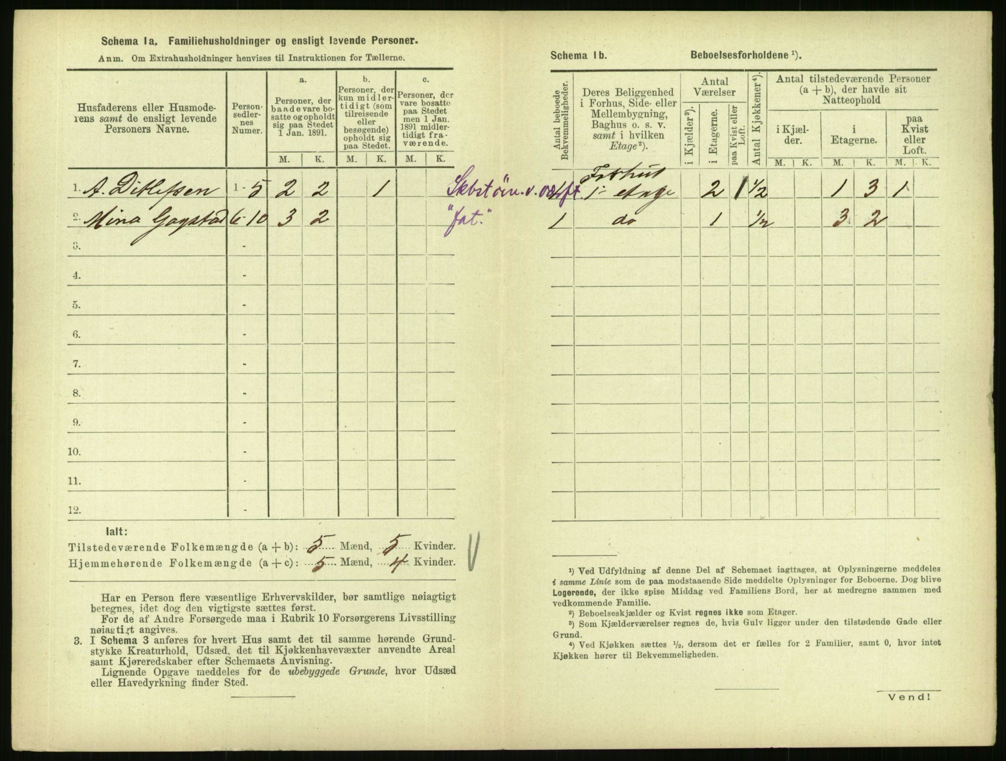 RA, 1891 census for 0706 Sandefjord, 1891, p. 748