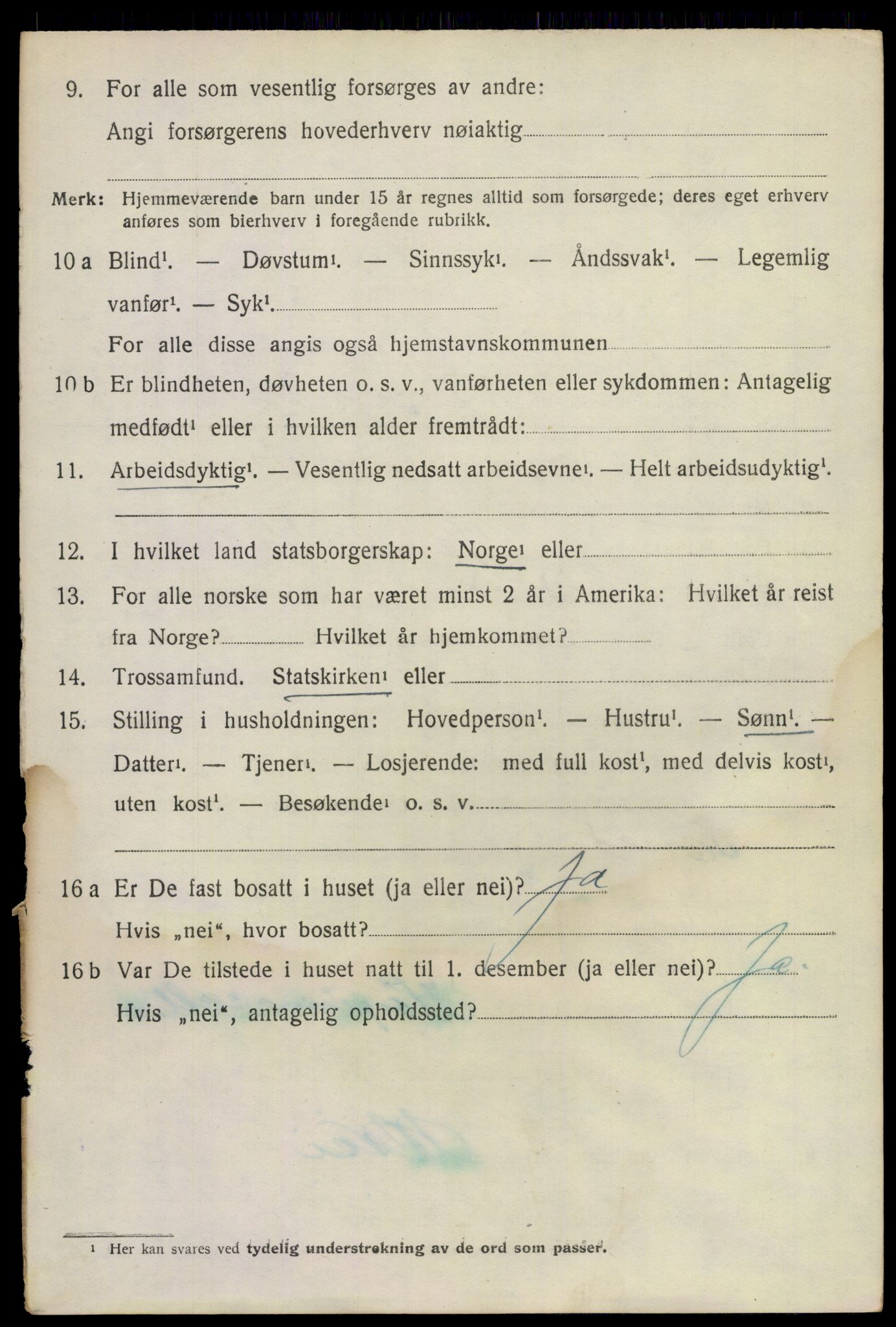 SAKO, 1920 census for Hurum, 1920, p. 10073
