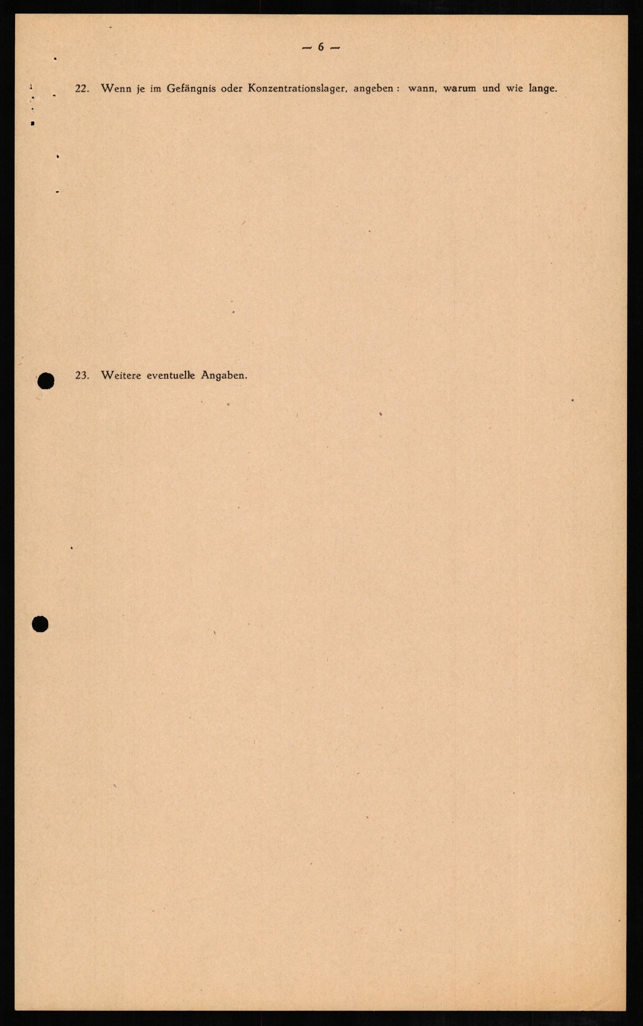 Forsvaret, Forsvarets overkommando II, RA/RAFA-3915/D/Db/L0010: CI Questionaires. Tyske okkupasjonsstyrker i Norge. Tyskere., 1945-1946, p. 218