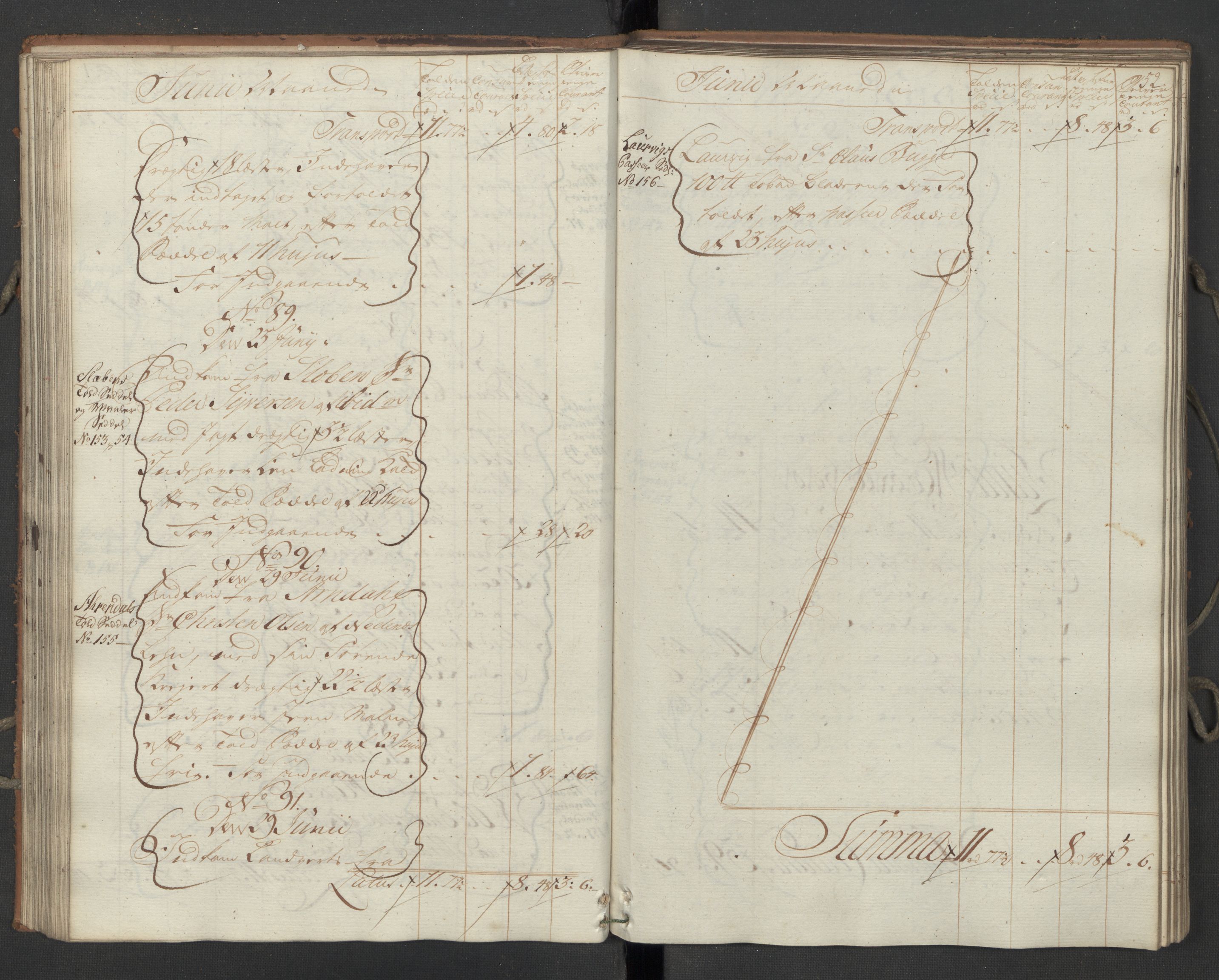 Generaltollkammeret, tollregnskaper, RA/EA-5490/R09/L0033/0001: Tollregnskaper Holmestrand / Inngående hovedtollbok, 1762, p. 51b-52a