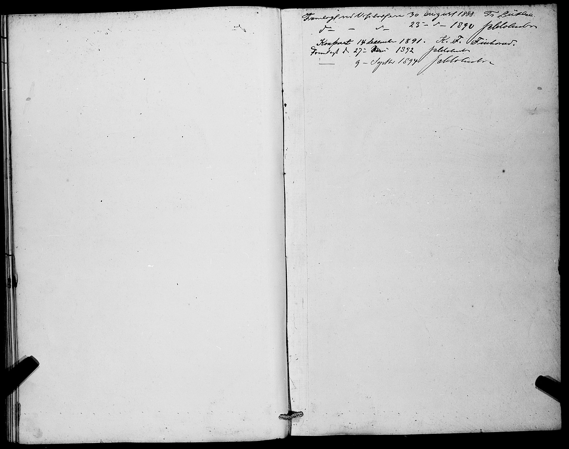 Berg sokneprestkontor, SATØ/S-1318/G/Ga/Gab/L0012klokker: Parish register (copy) no. 12, 1887-1902