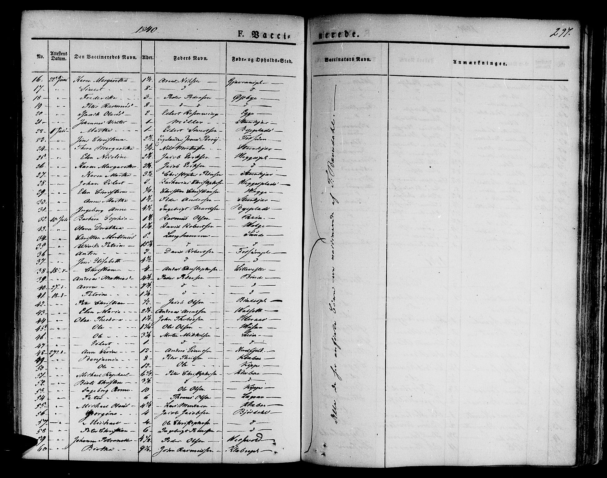 Ministerialprotokoller, klokkerbøker og fødselsregistre - Nord-Trøndelag, AV/SAT-A-1458/746/L0445: Parish register (official) no. 746A04, 1826-1846, p. 297