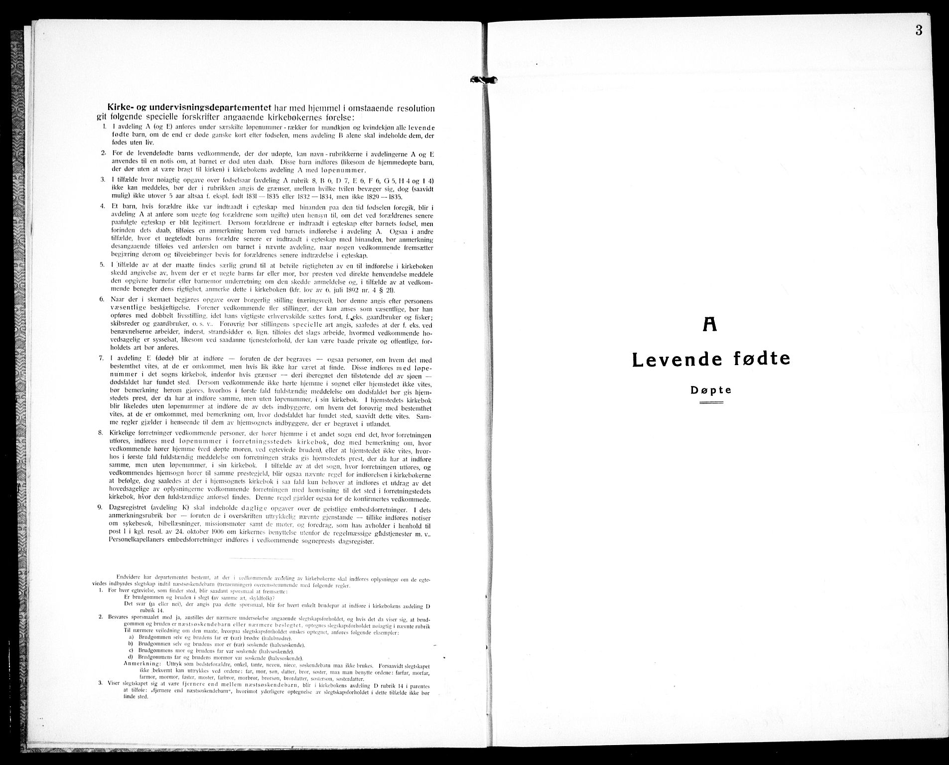 Nesodden prestekontor Kirkebøker, SAO/A-10013/G/Ga/L0003: Parish register (copy) no. I 3, 1924-1939, p. 3