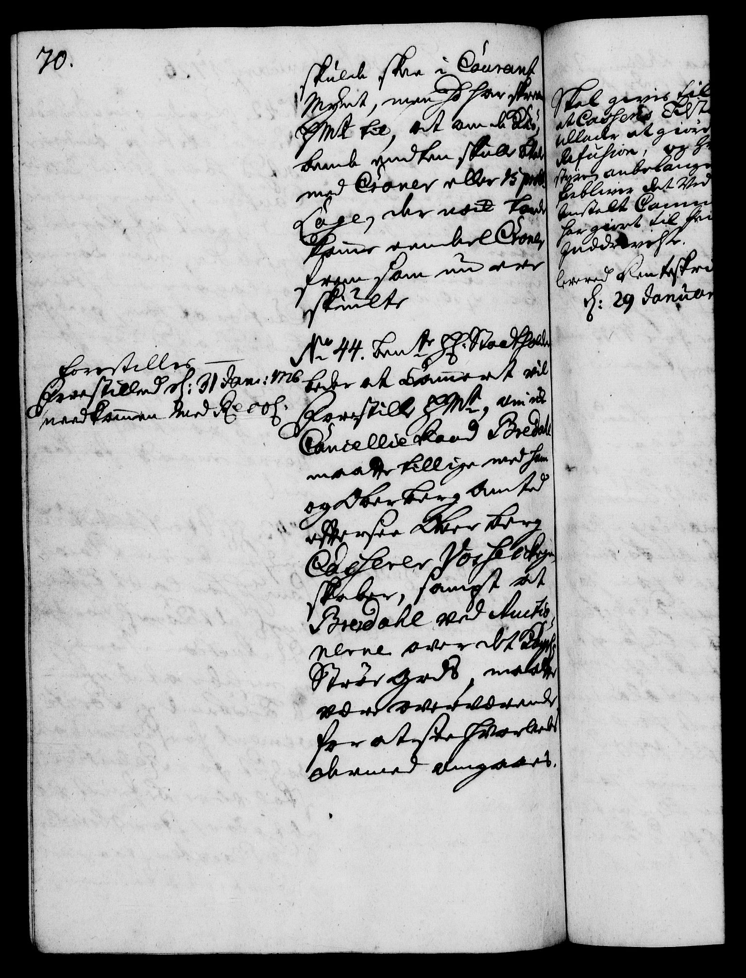 Rentekammeret, Kammerkanselliet, RA/EA-3111/G/Gh/Gha/L0008: Norsk ekstraktmemorialprotokoll (merket RK 53.53), 1725-1726, p. 70
