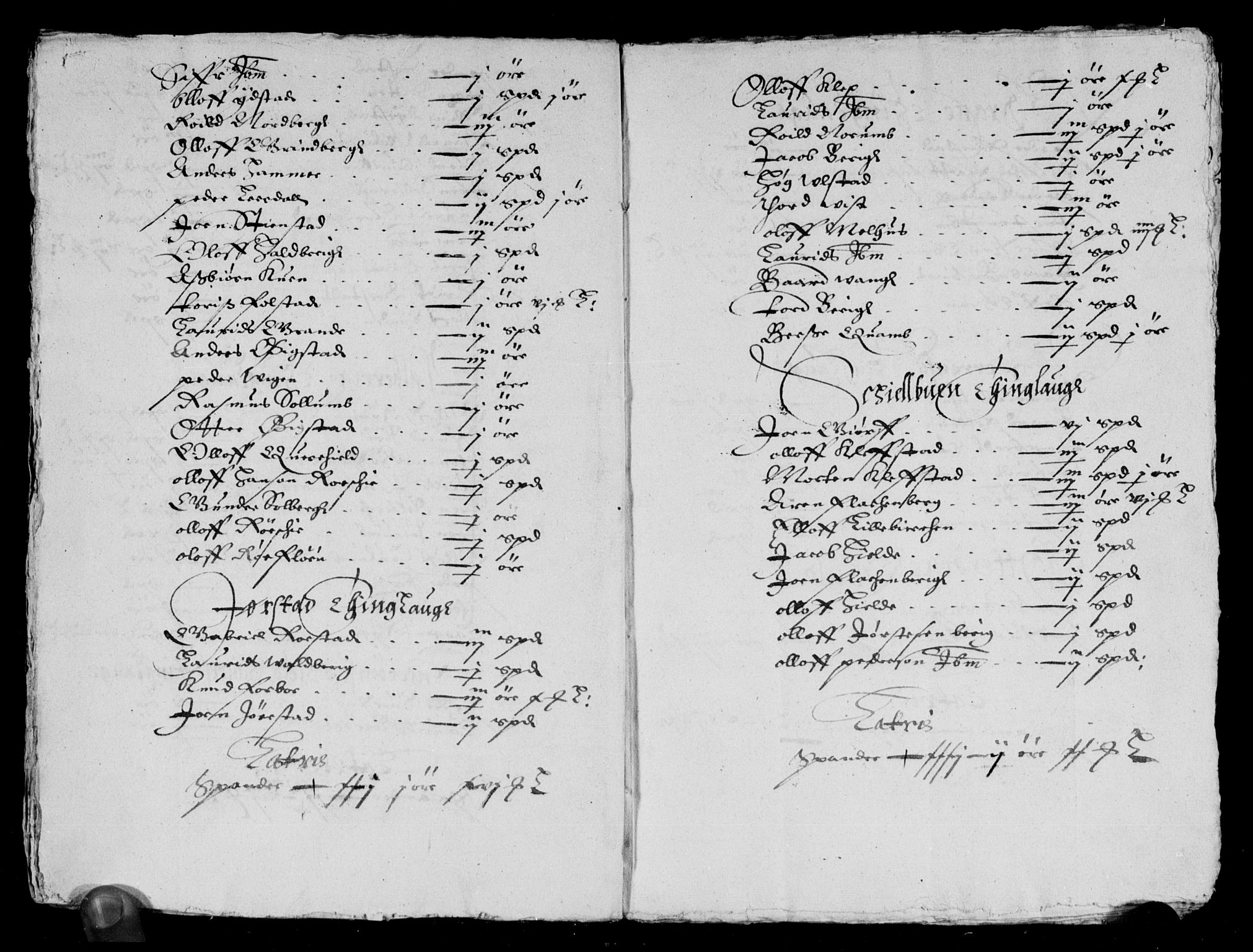 Rentekammeret inntil 1814, Reviderte regnskaper, Lensregnskaper, AV/RA-EA-5023/R/Rb/Rbw/L0075: Trondheim len, 1640-1643