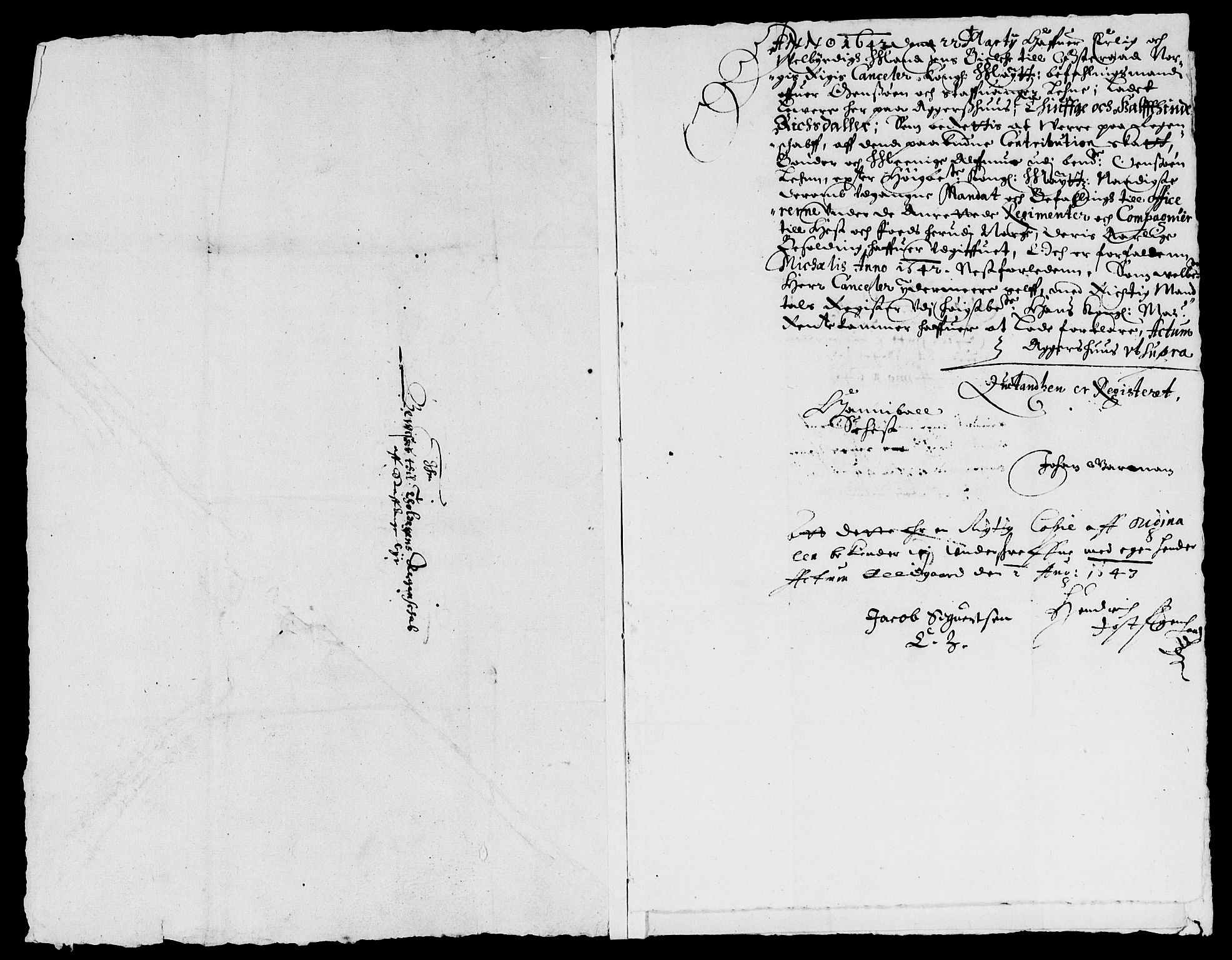 Rentekammeret inntil 1814, Reviderte regnskaper, Lensregnskaper, RA/EA-5023/R/Rb/Rbe/L0002: Onsøy len, 1615-1650