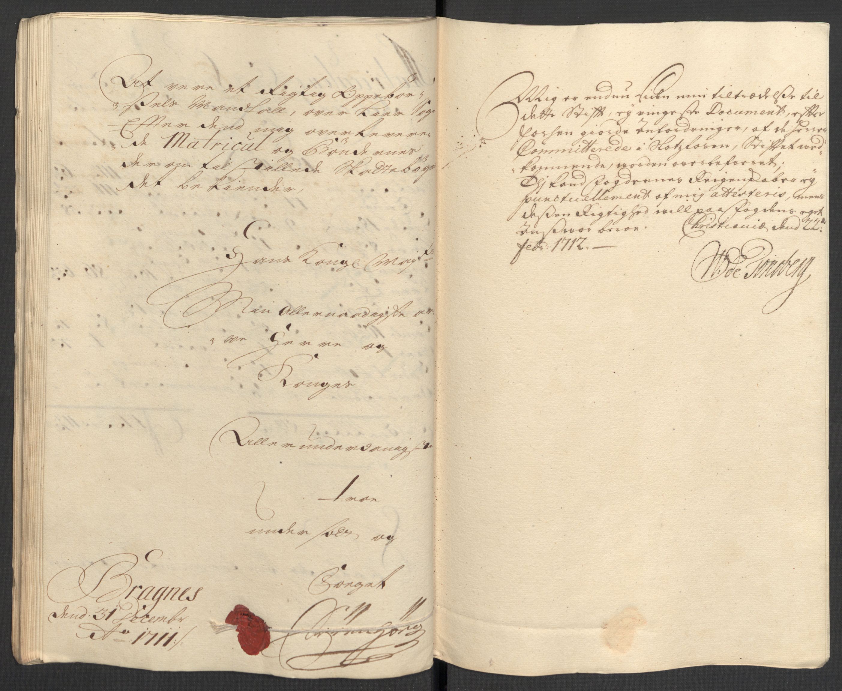 Rentekammeret inntil 1814, Reviderte regnskaper, Fogderegnskap, AV/RA-EA-4092/R31/L1705: Fogderegnskap Hurum, Røyken, Eiker, Lier og Buskerud, 1711, p. 161