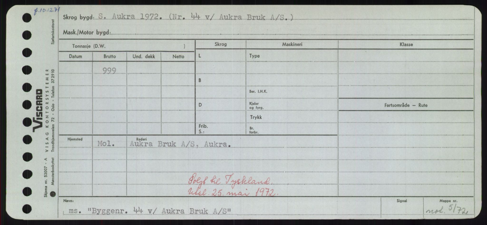 Sjøfartsdirektoratet med forløpere, Skipsmålingen, AV/RA-S-1627/H/Hd/L0005: Fartøy, Br-Byg, p. 781