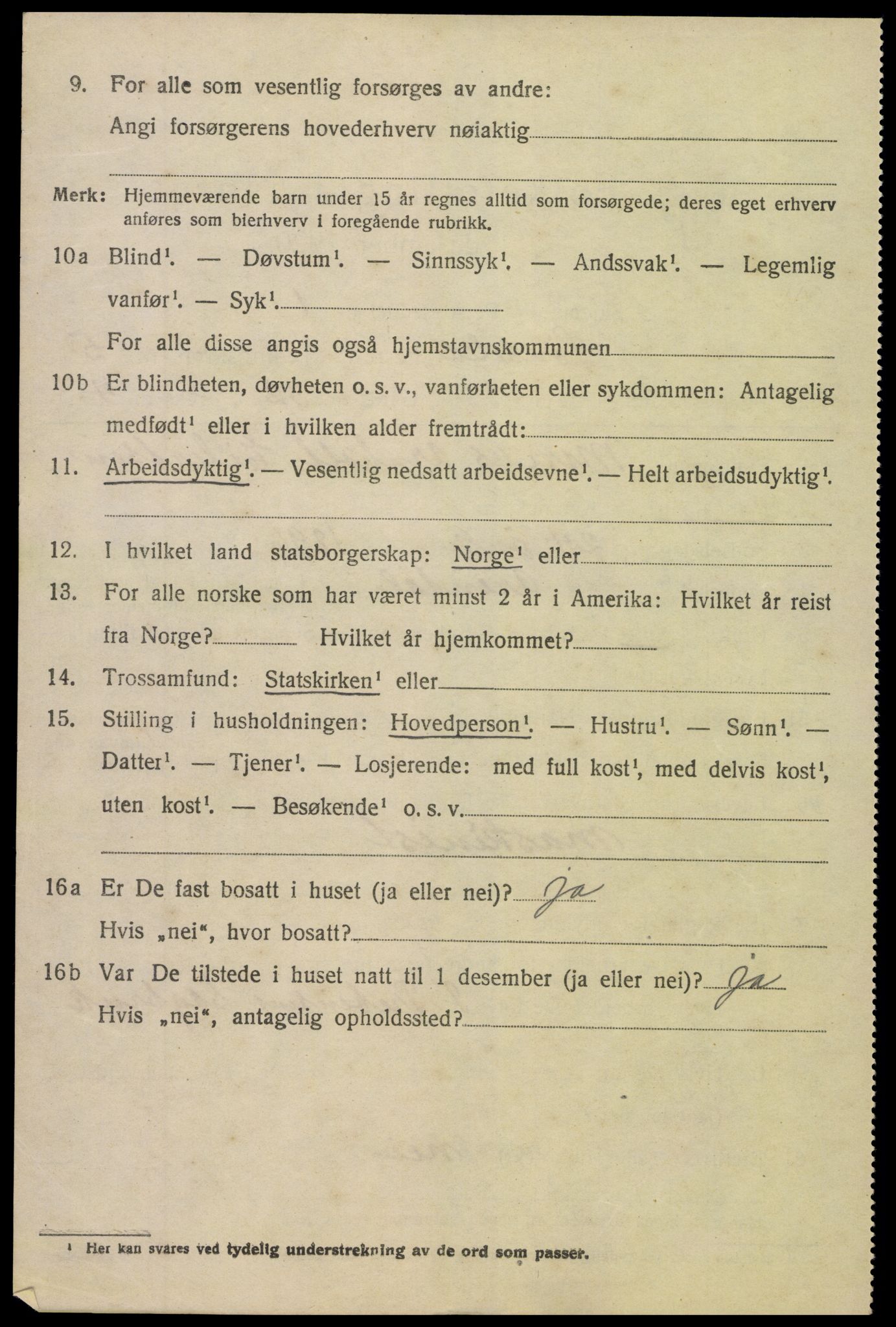 SAK, 1920 census for Søndeled, 1920, p. 3692