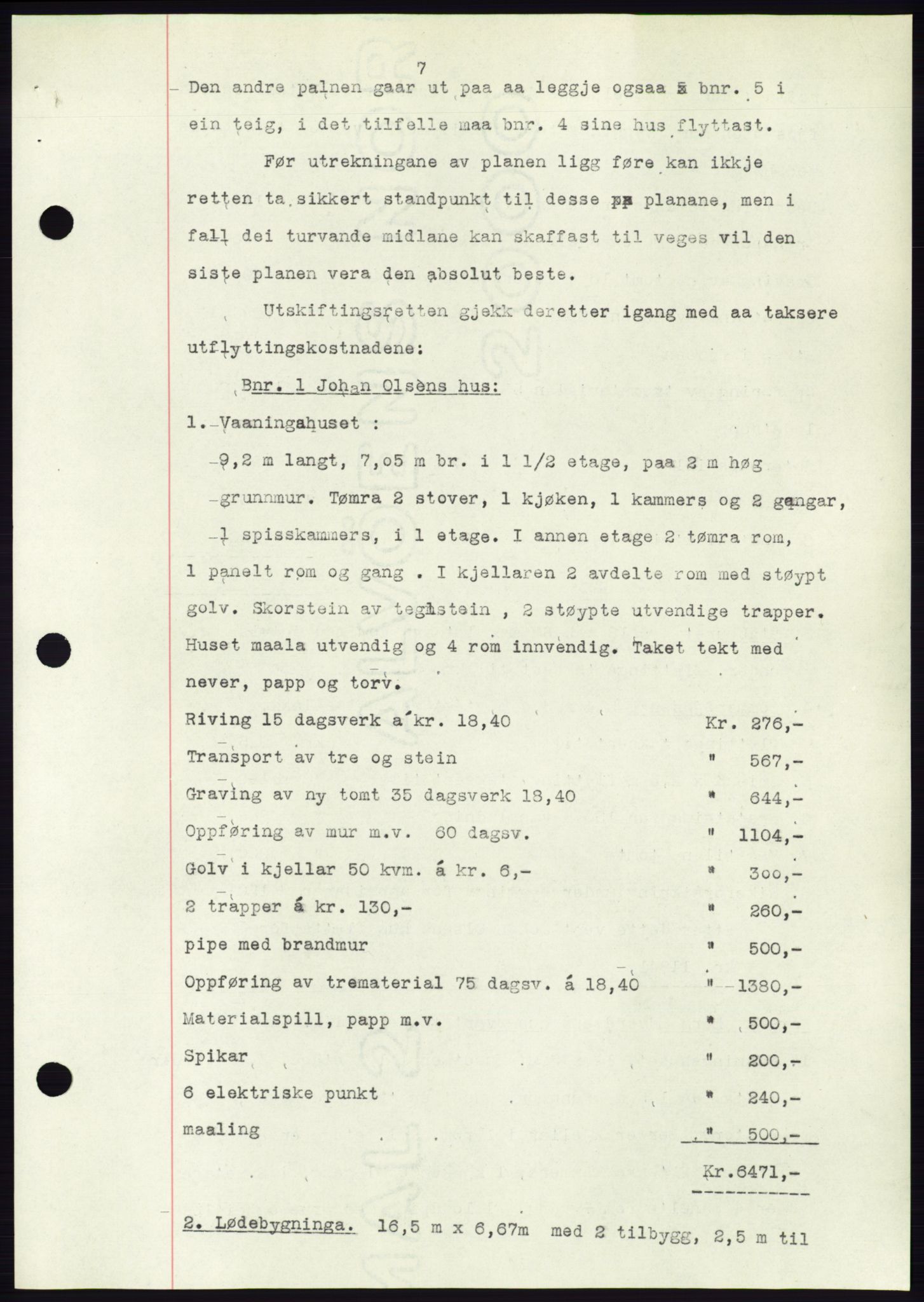 Søre Sunnmøre sorenskriveri, AV/SAT-A-4122/1/2/2C/L0083: Mortgage book no. 9A, 1948-1949, Diary no: : 58/1949