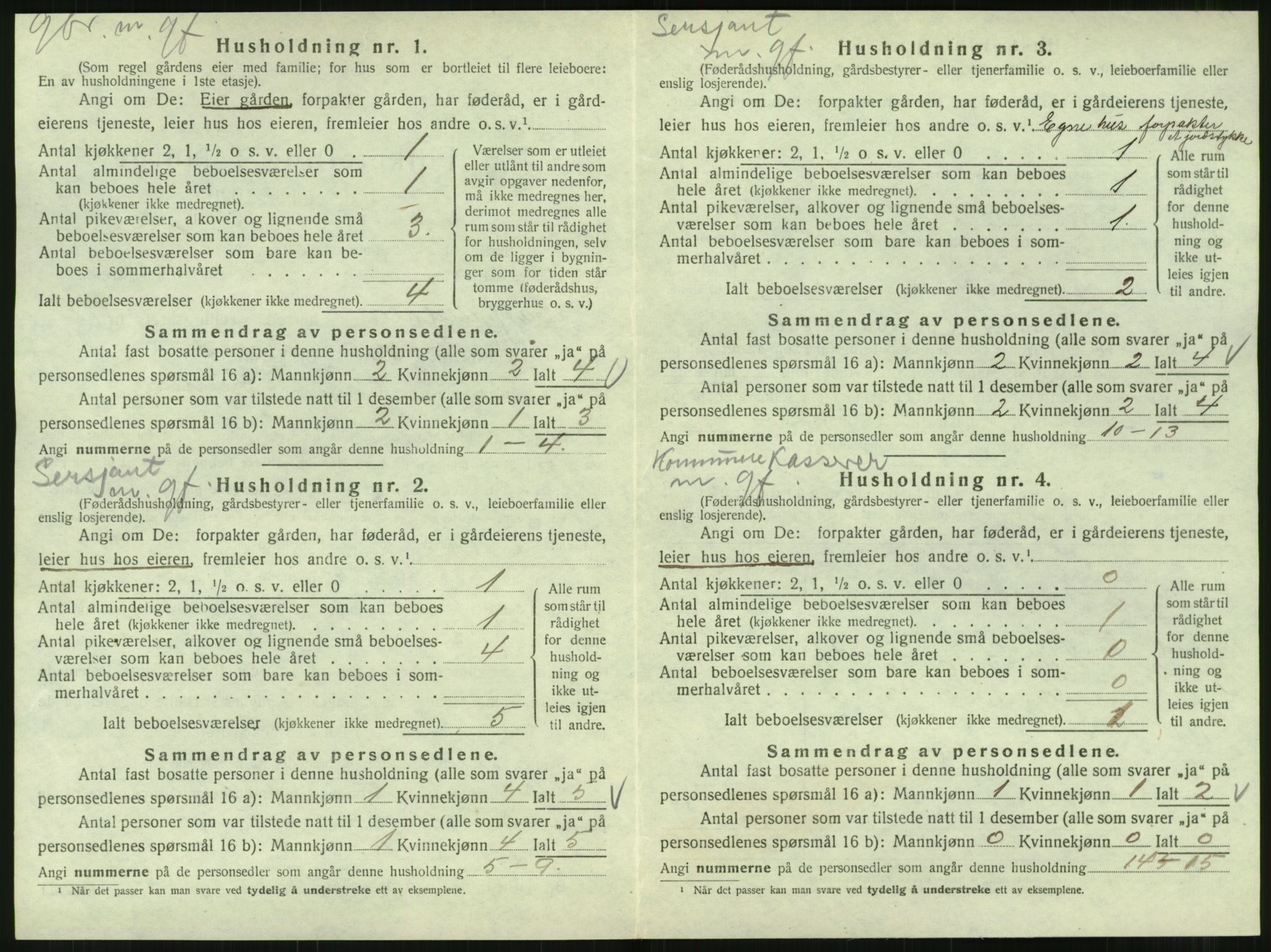 SAT, 1920 census for Hattfjelldal, 1920, p. 385