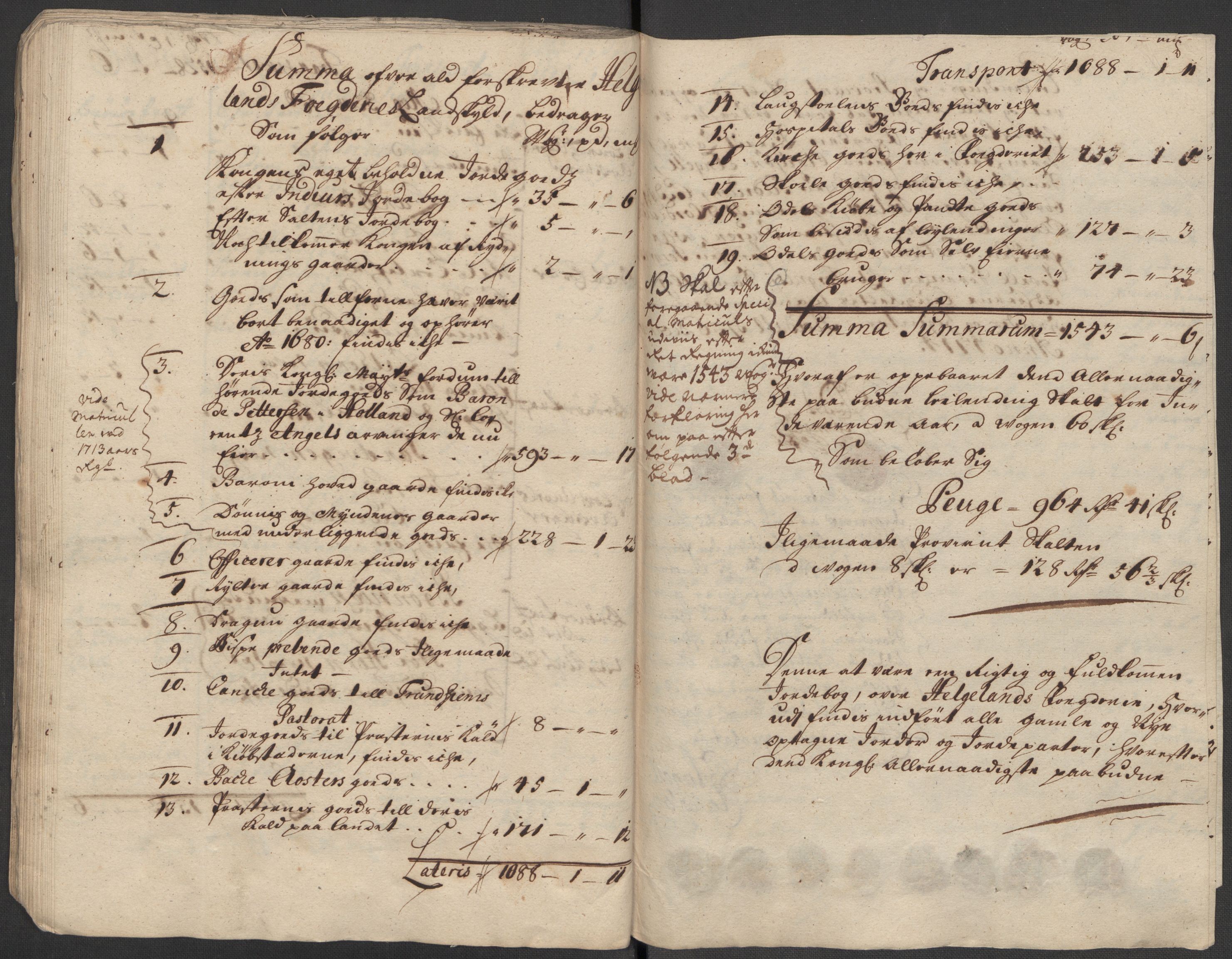 Rentekammeret inntil 1814, Reviderte regnskaper, Fogderegnskap, RA/EA-4092/R65/L4513: Fogderegnskap Helgeland, 1714-1715, p. 88