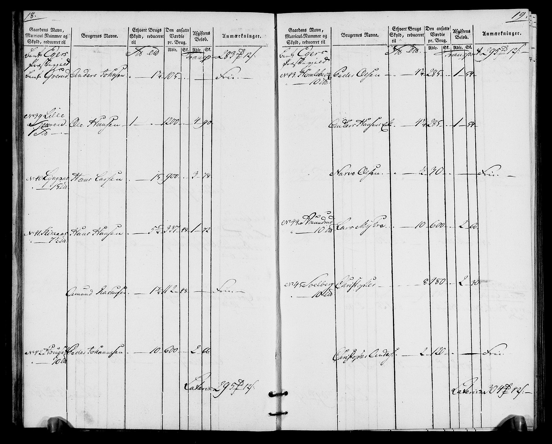 Rentekammeret inntil 1814, Realistisk ordnet avdeling, AV/RA-EA-4070/N/Ne/Nea/L0065: Buskerud fogderi. Oppebørselsregister for Eiker, Modum og Sigdal prestegjeld, 1803-1804, p. 13