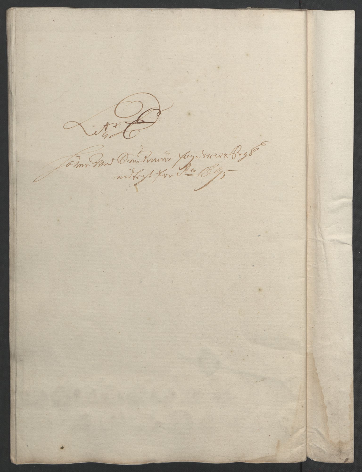 Rentekammeret inntil 1814, Reviderte regnskaper, Fogderegnskap, RA/EA-4092/R54/L3555: Fogderegnskap Sunnmøre, 1694-1695, p. 287