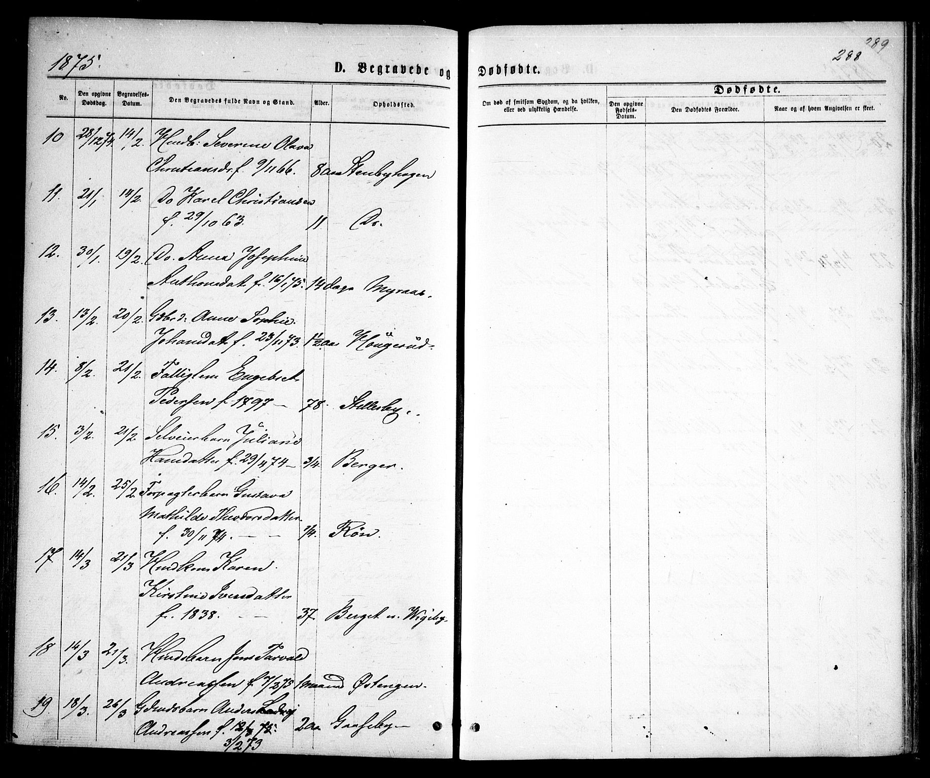 Rødenes prestekontor Kirkebøker, AV/SAO-A-2005/F/Fa/L0008: Parish register (official) no. I 8, 1869-1879, p. 288