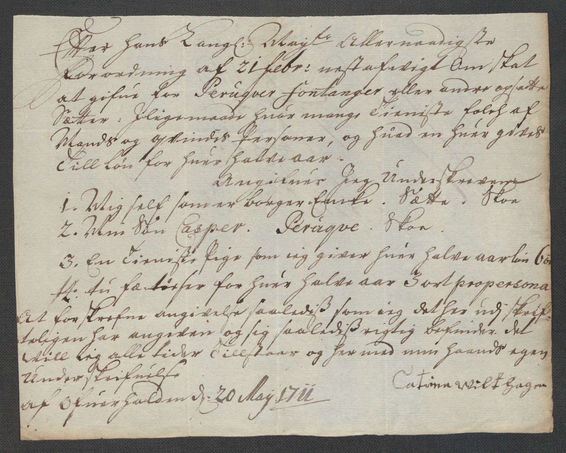 Rentekammeret inntil 1814, Reviderte regnskaper, Fogderegnskap, AV/RA-EA-4092/R64/L4432: Fogderegnskap Namdal, 1711, p. 363