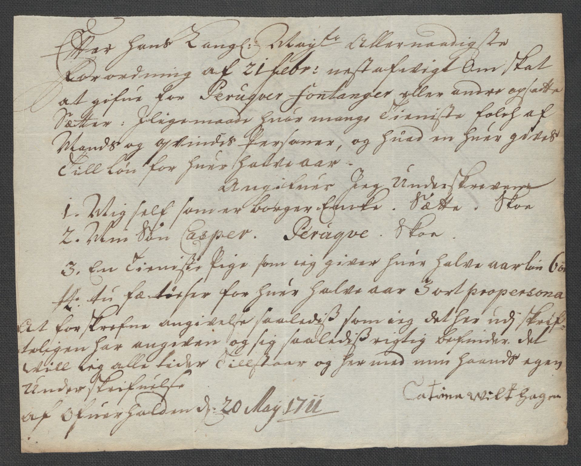 Rentekammeret inntil 1814, Reviderte regnskaper, Fogderegnskap, RA/EA-4092/R64/L4432: Fogderegnskap Namdal, 1711, p. 363