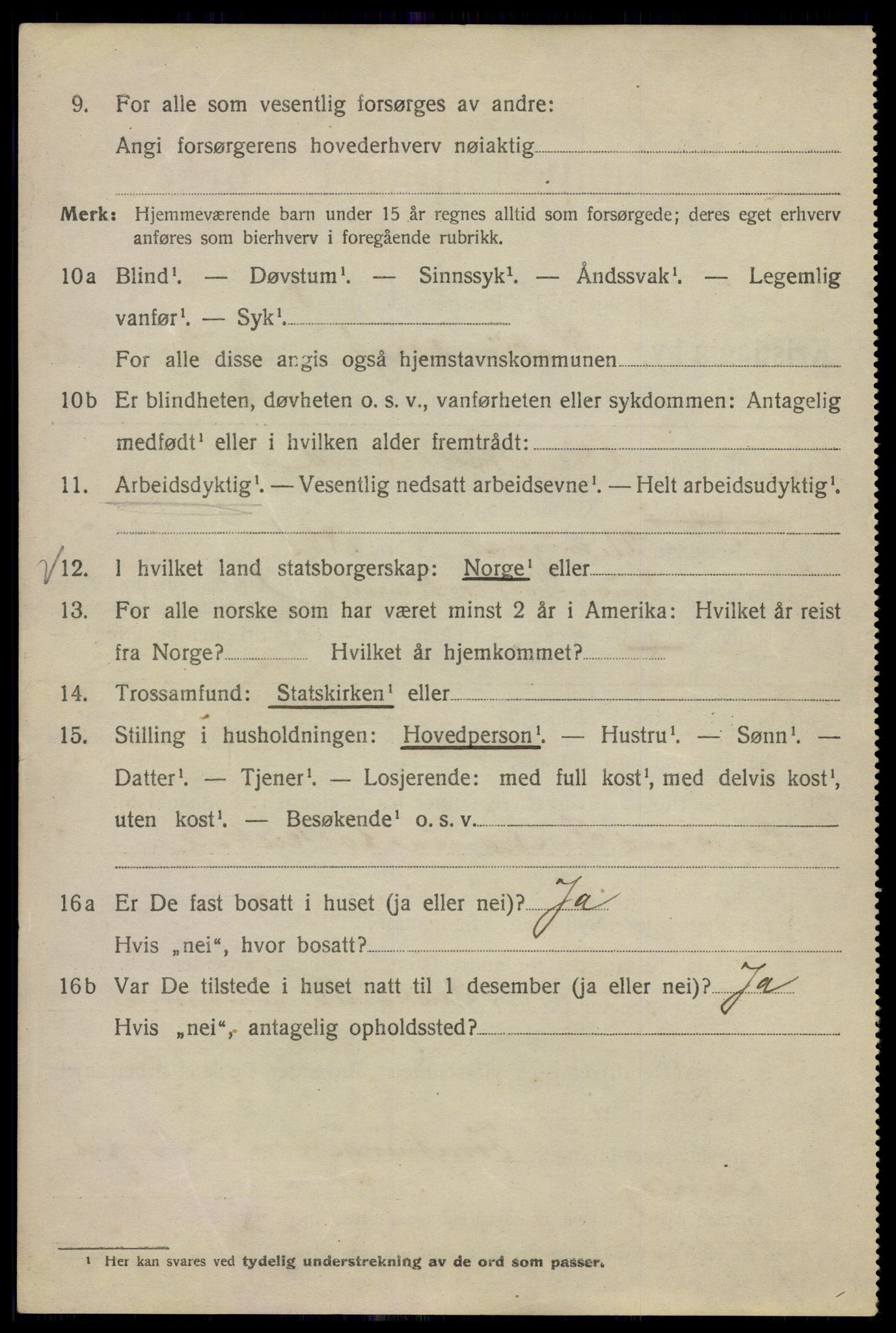 SAO, 1920 census for Kristiania, 1920, p. 296040