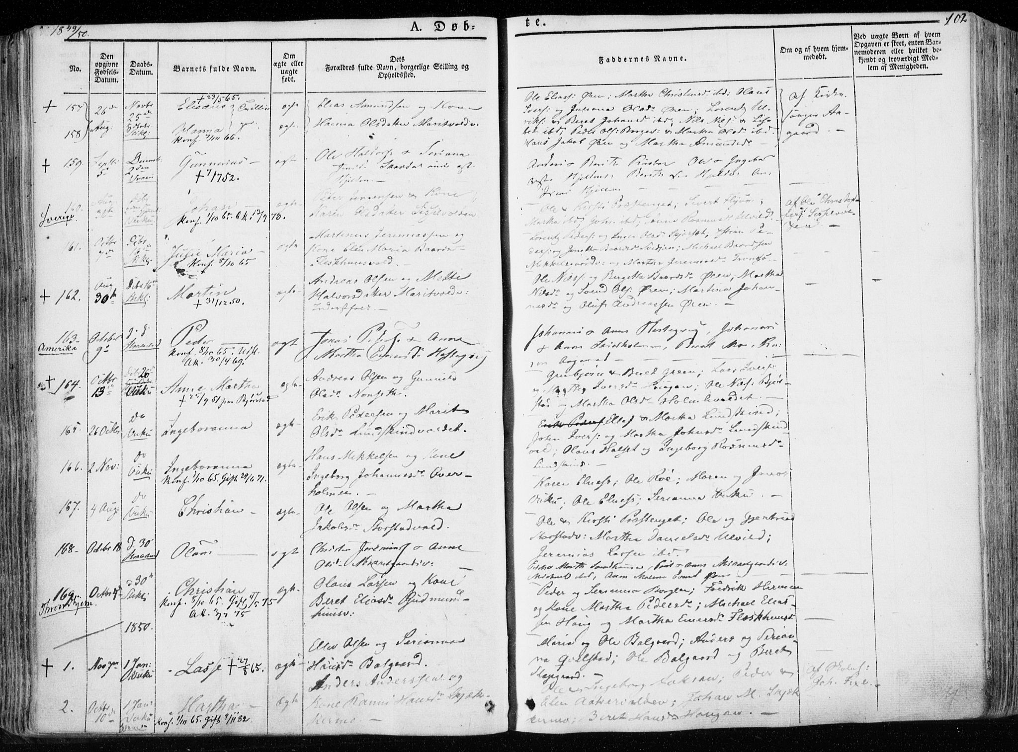 Ministerialprotokoller, klokkerbøker og fødselsregistre - Nord-Trøndelag, SAT/A-1458/723/L0239: Parish register (official) no. 723A08, 1841-1851, p. 102