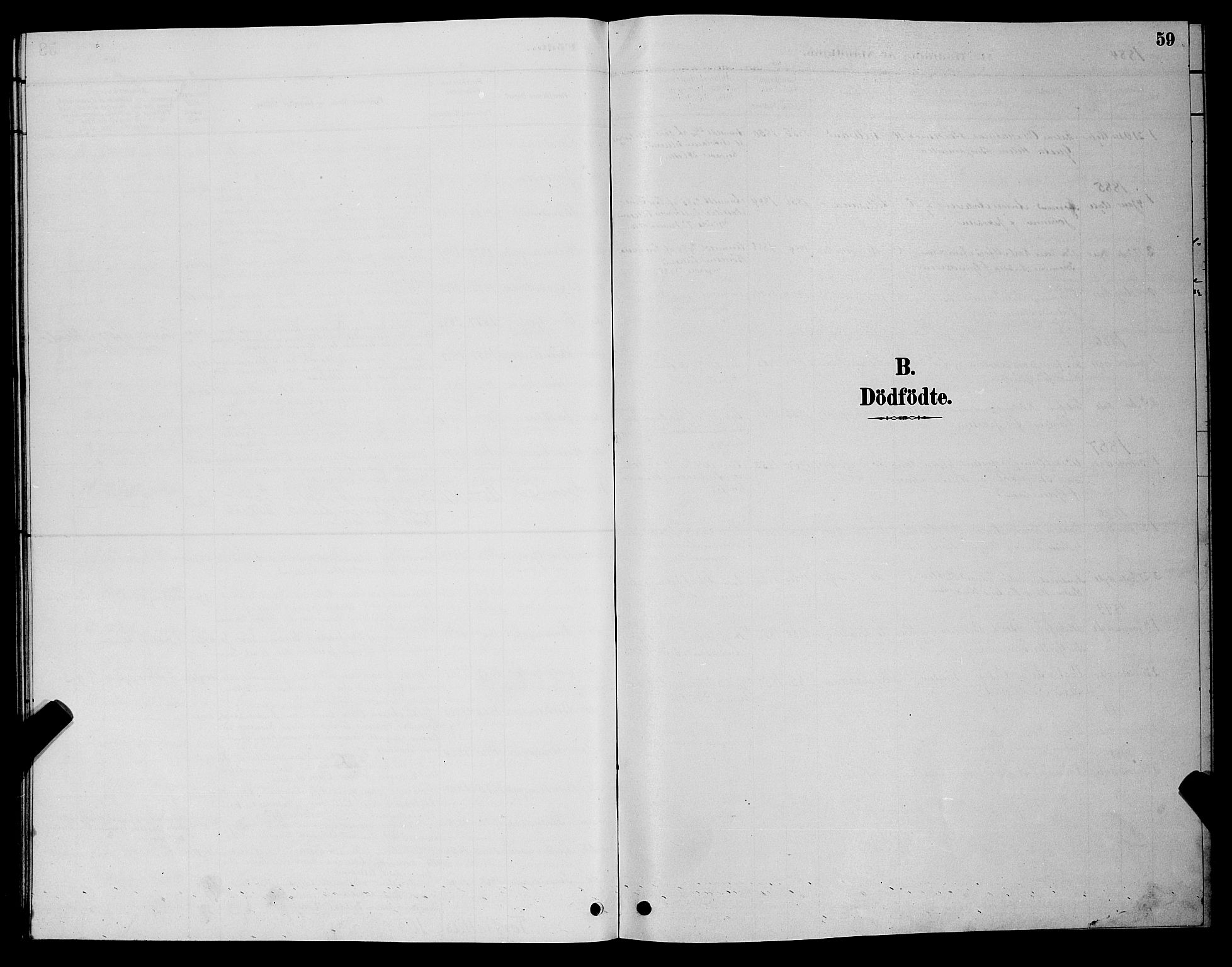 Vestre Moland sokneprestkontor, SAK/1111-0046/F/Fb/Fba/L0001: Parish register (copy) no. B 1, 1884-1903, p. 59