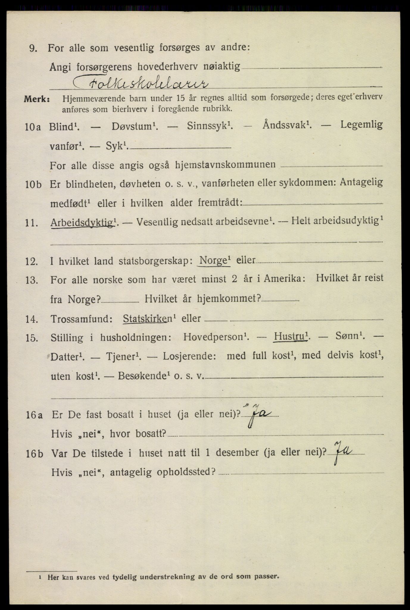 SAH, 1920 census for Ringsaker, 1920, p. 16957