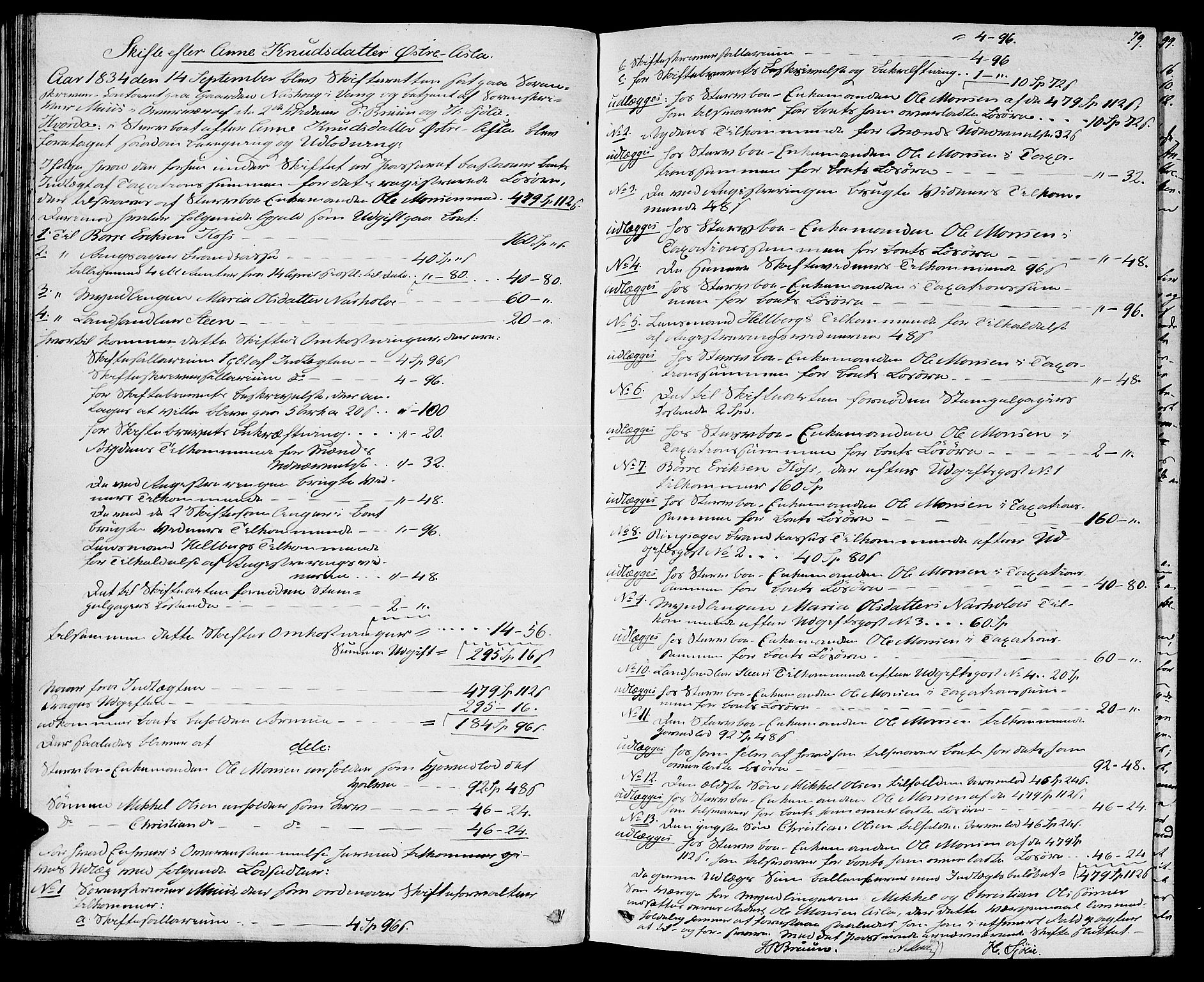 Nord-Hedmark sorenskriveri, AV/SAH-TING-012/J/Ja/L0009: Skifteprotokoll, 1834-1839, p. 78-79