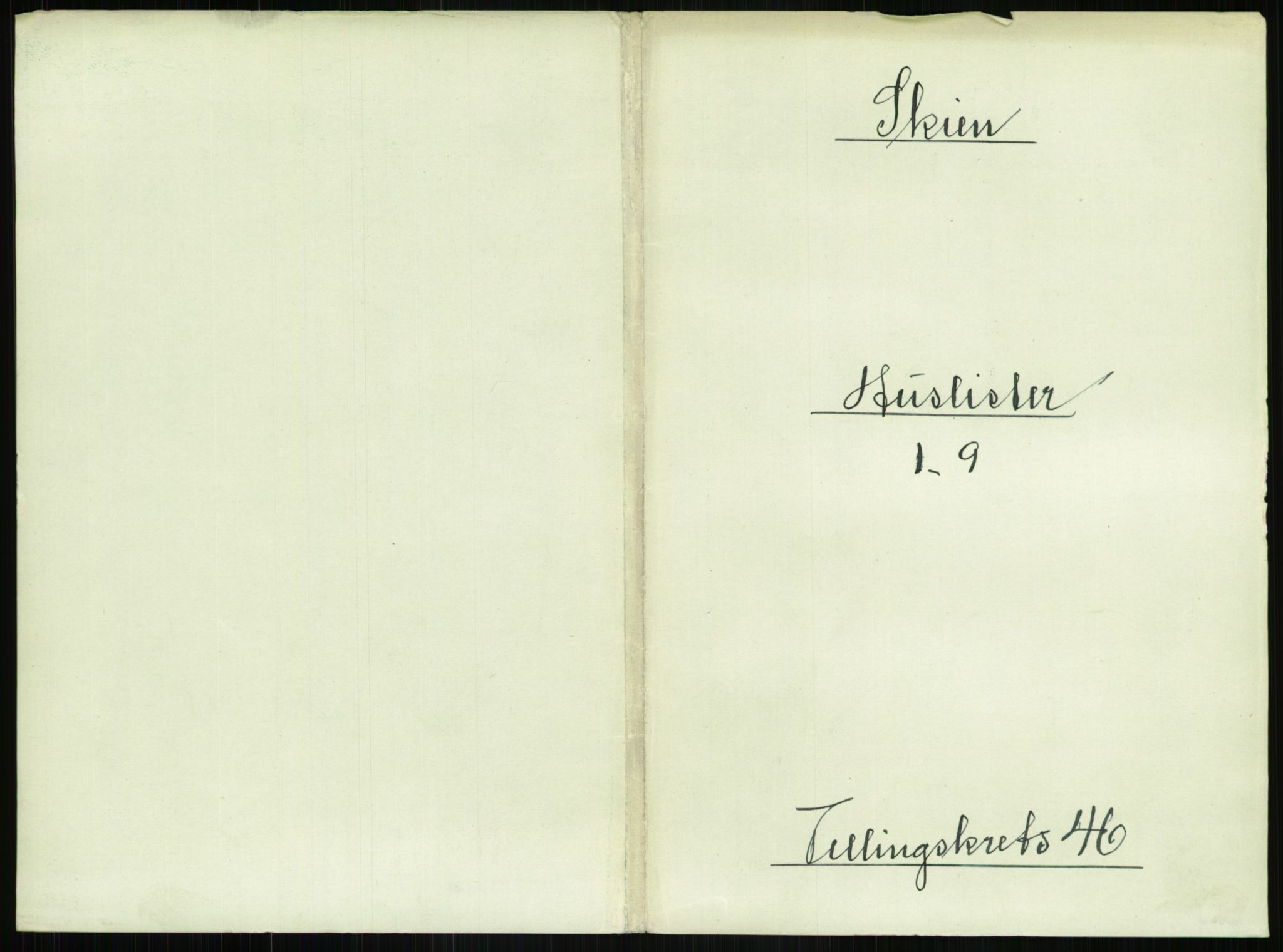 RA, 1891 census for 0806 Skien, 1891, p. 1608