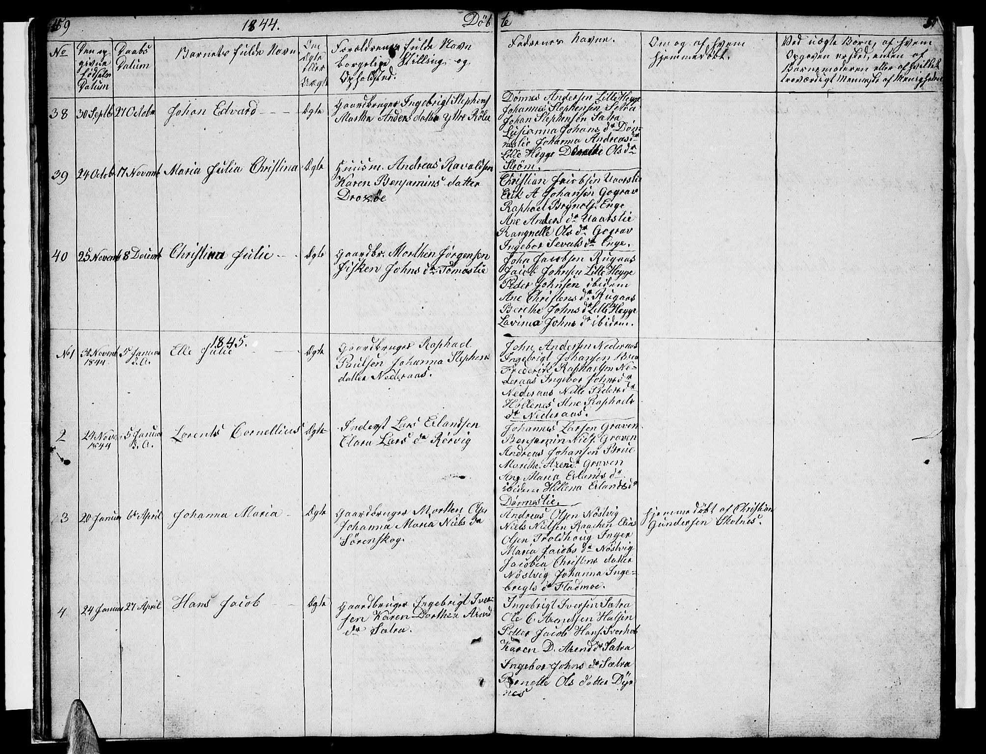 Ministerialprotokoller, klokkerbøker og fødselsregistre - Nordland, AV/SAT-A-1459/814/L0228: Parish register (copy) no. 814C01, 1838-1858, p. 49-50