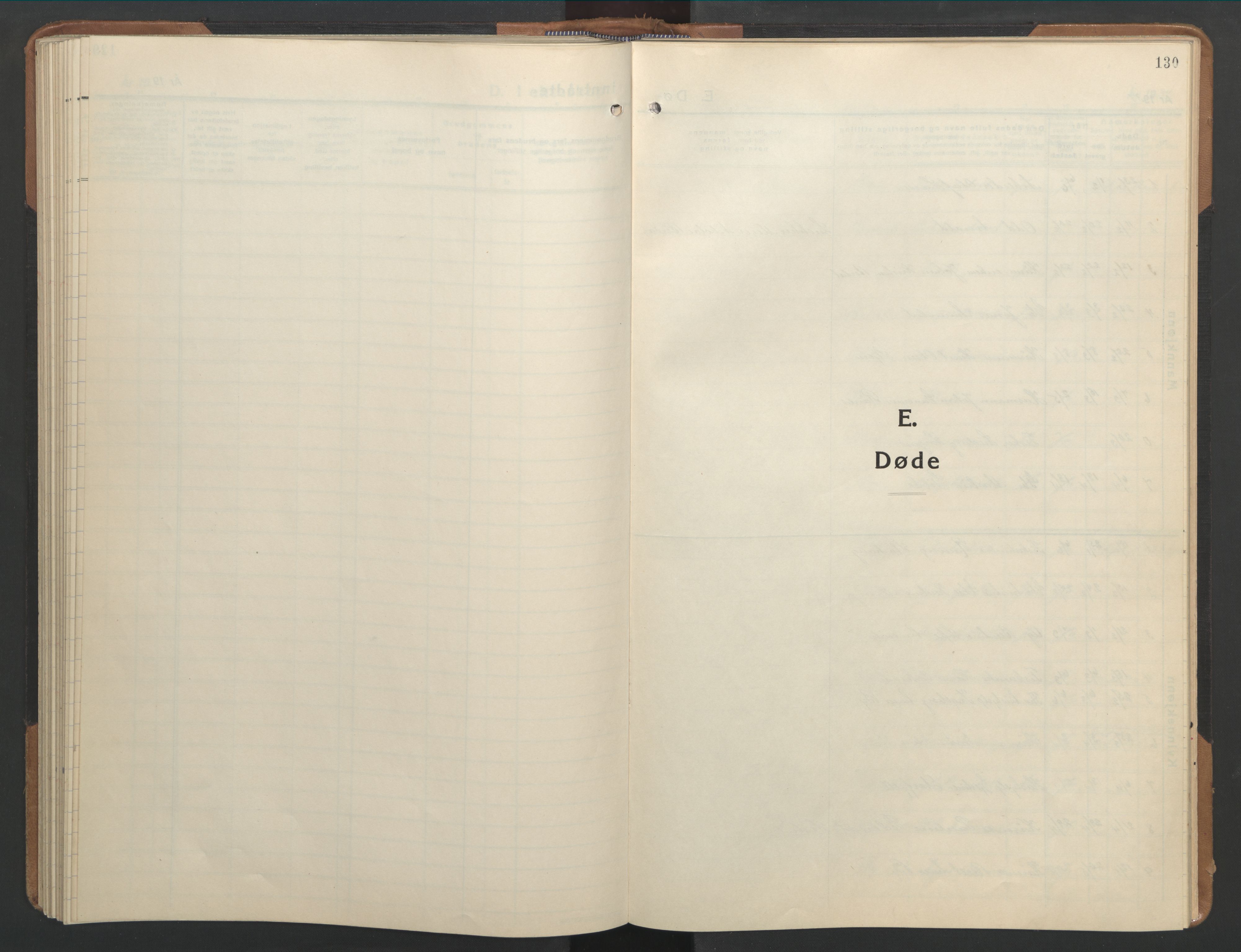 Ministerialprotokoller, klokkerbøker og fødselsregistre - Sør-Trøndelag, AV/SAT-A-1456/655/L0690: Parish register (copy) no. 655C06, 1937-1950, p. 130