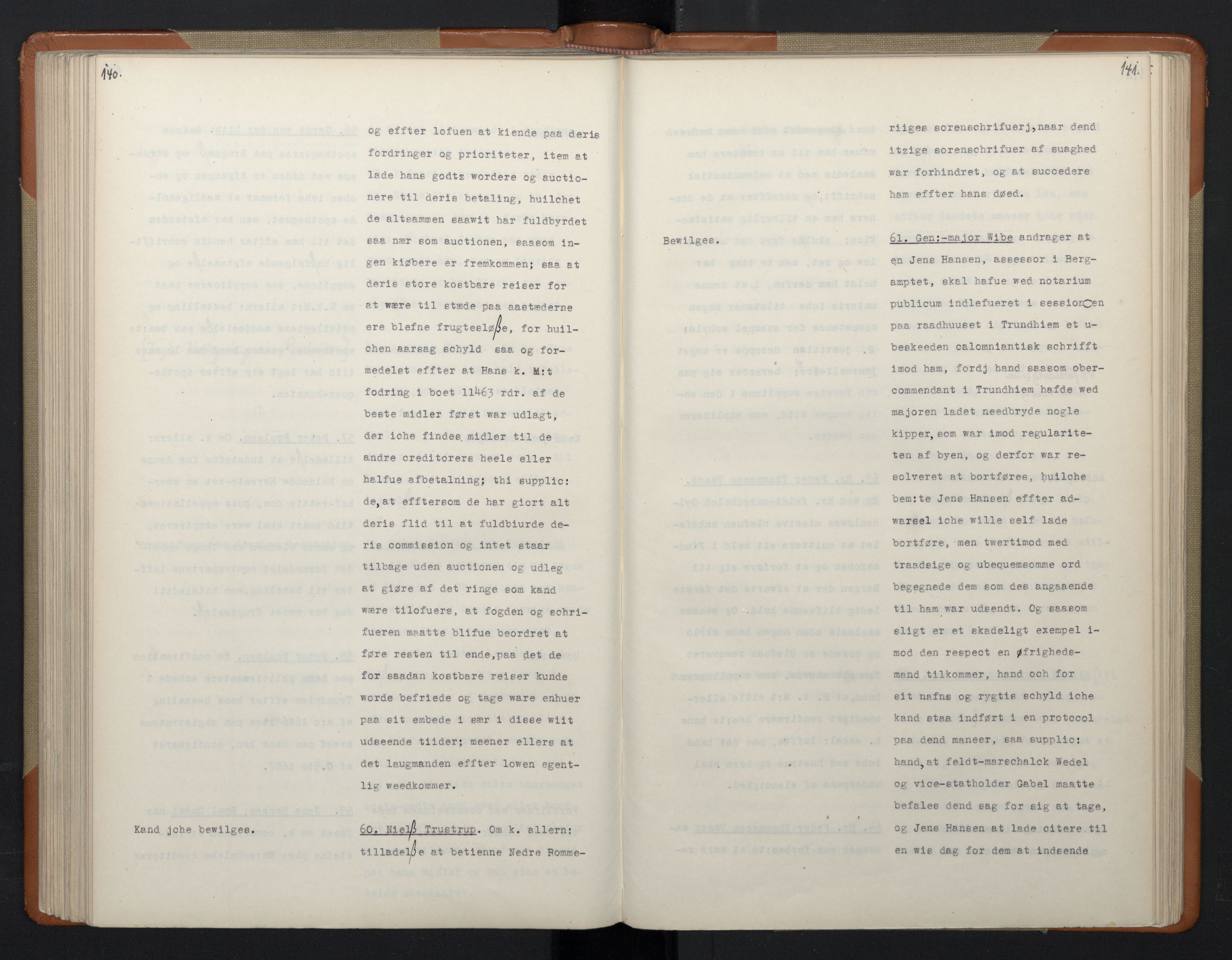Avskriftsamlingen, RA/EA-4022/F/Fa/L0068: Supplikker, 1699-1700, p. 163