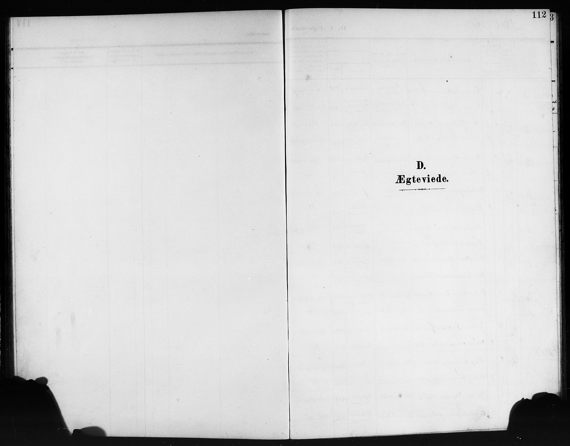 Lindås Sokneprestembete, SAB/A-76701/H/Hab: Parish register (copy) no. E 4, 1906-1921, p. 112