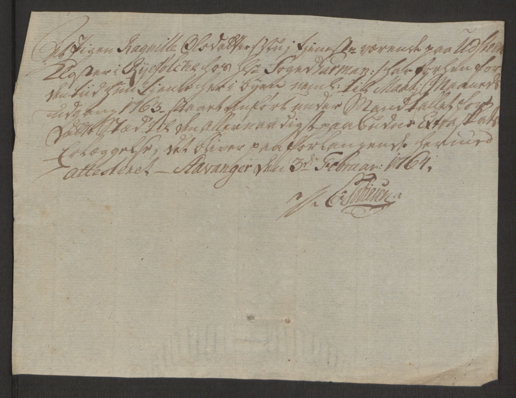 Rentekammeret inntil 1814, Reviderte regnskaper, Hovedkasseregnskaper, AV/RA-EA-4065/Rf/L0072b: Ekstraskatteregnskap, 1762, p. 380