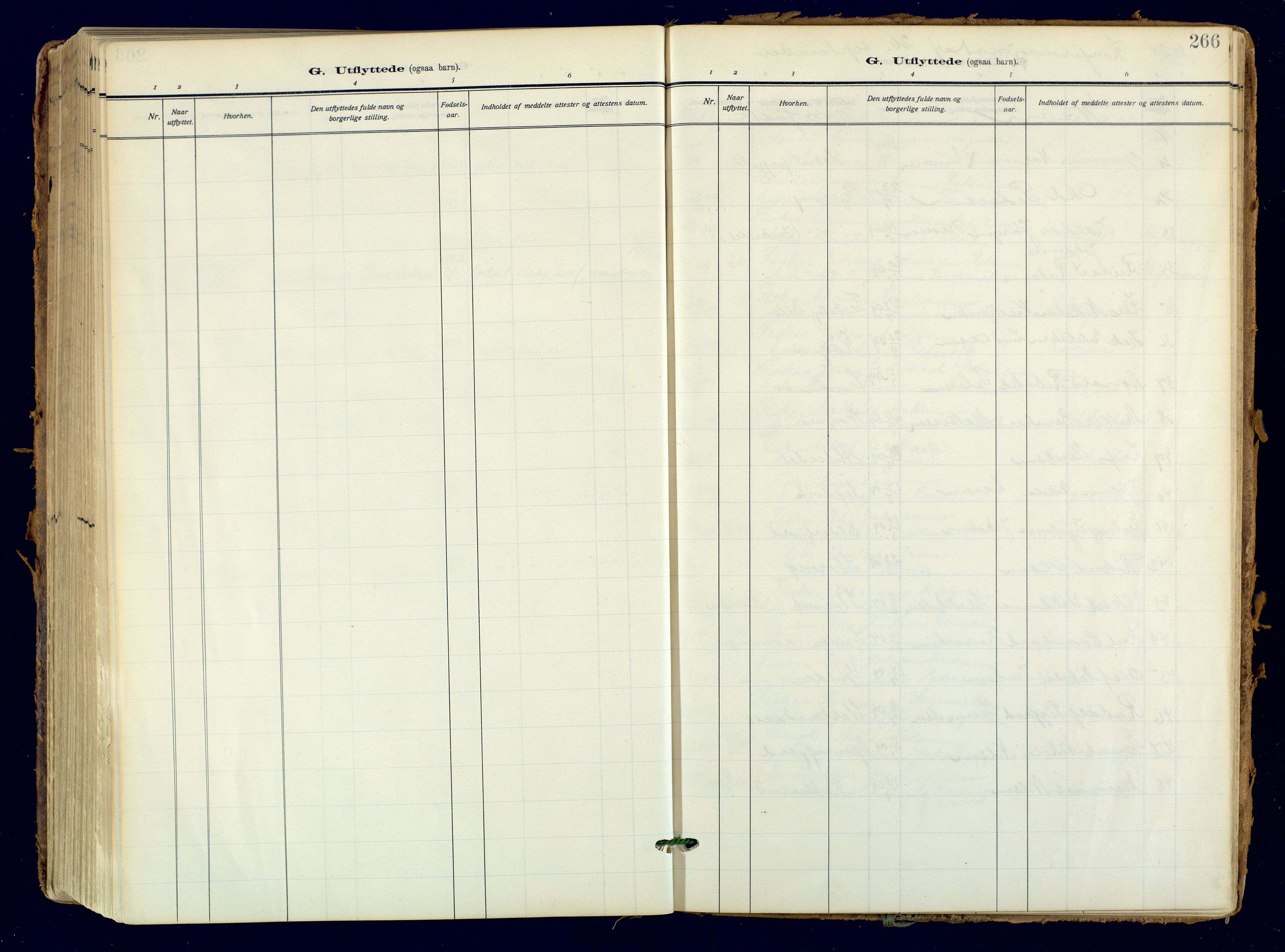 Skjervøy sokneprestkontor, AV/SATØ-S-1300/H/Ha/Haa: Parish register (official) no. 18, 1910-1926, p. 266