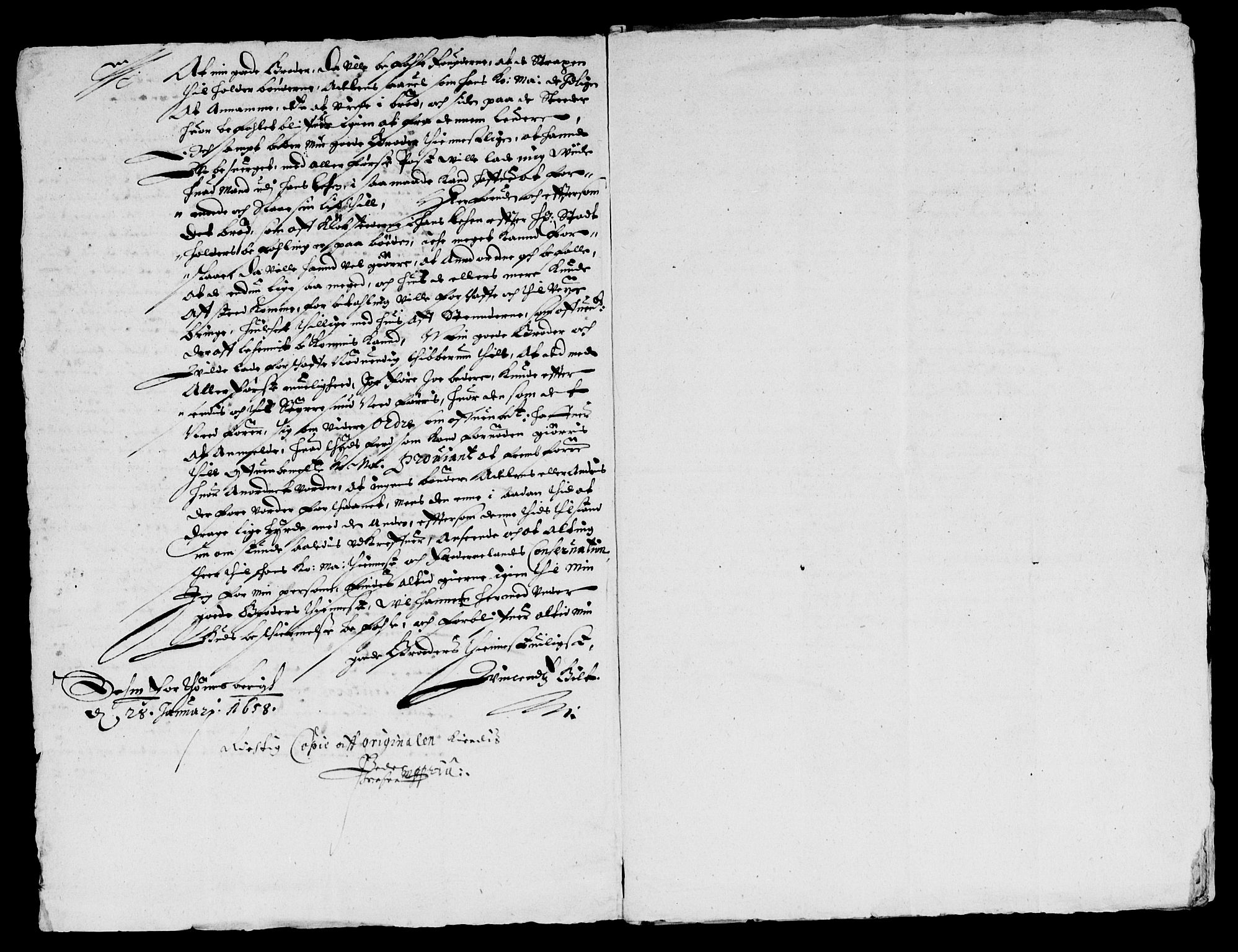 Rentekammeret inntil 1814, Reviderte regnskaper, Lensregnskaper, AV/RA-EA-5023/R/Rb/Rbp/L0043: Bratsberg len, 1656-1658