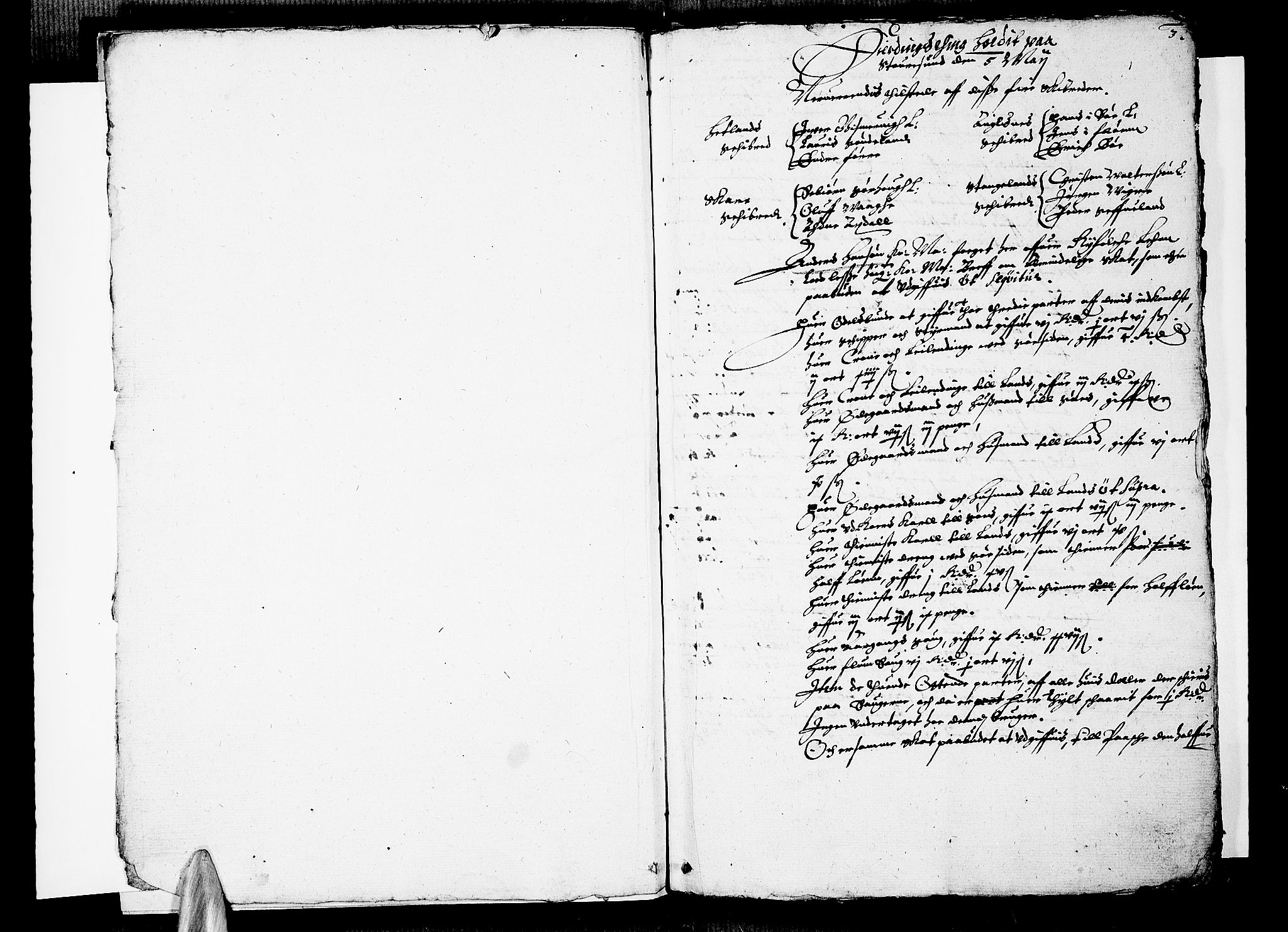 Ryfylke tingrett, AV/SAST-A-100055/001/I/IB/IBA/L0011: Tingbok, Ryfylke, 1628-1629, p. 2b-3a