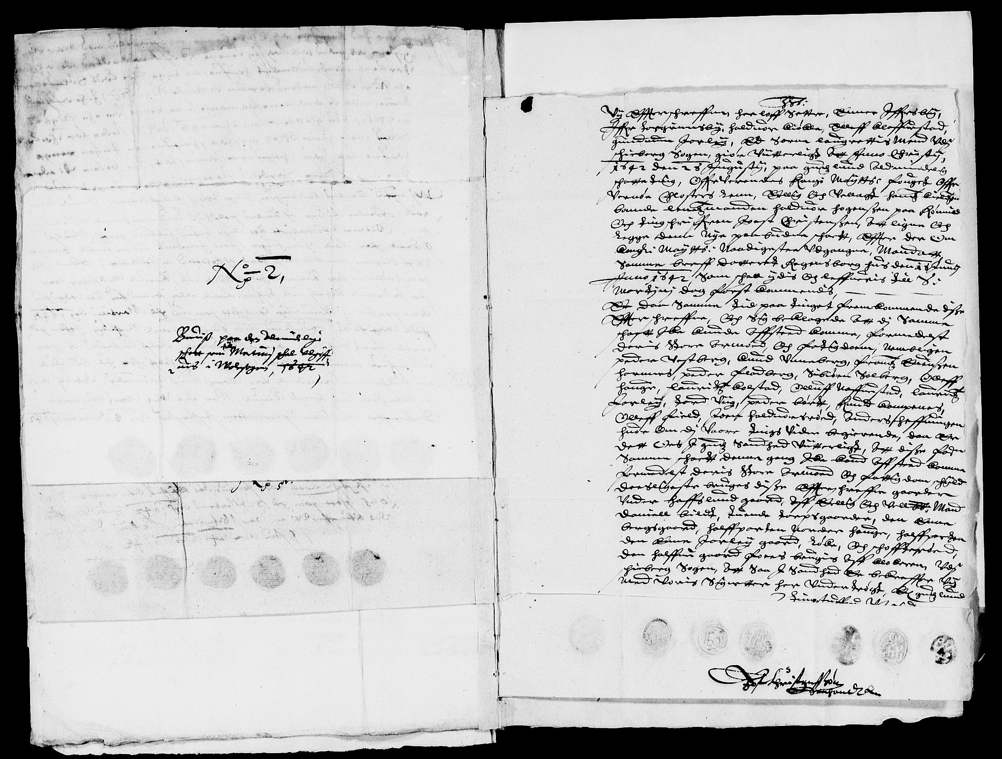 Rentekammeret inntil 1814, Reviderte regnskaper, Lensregnskaper, AV/RA-EA-5023/R/Rb/Rbg/L0006: Verne kloster len, 1641-1644