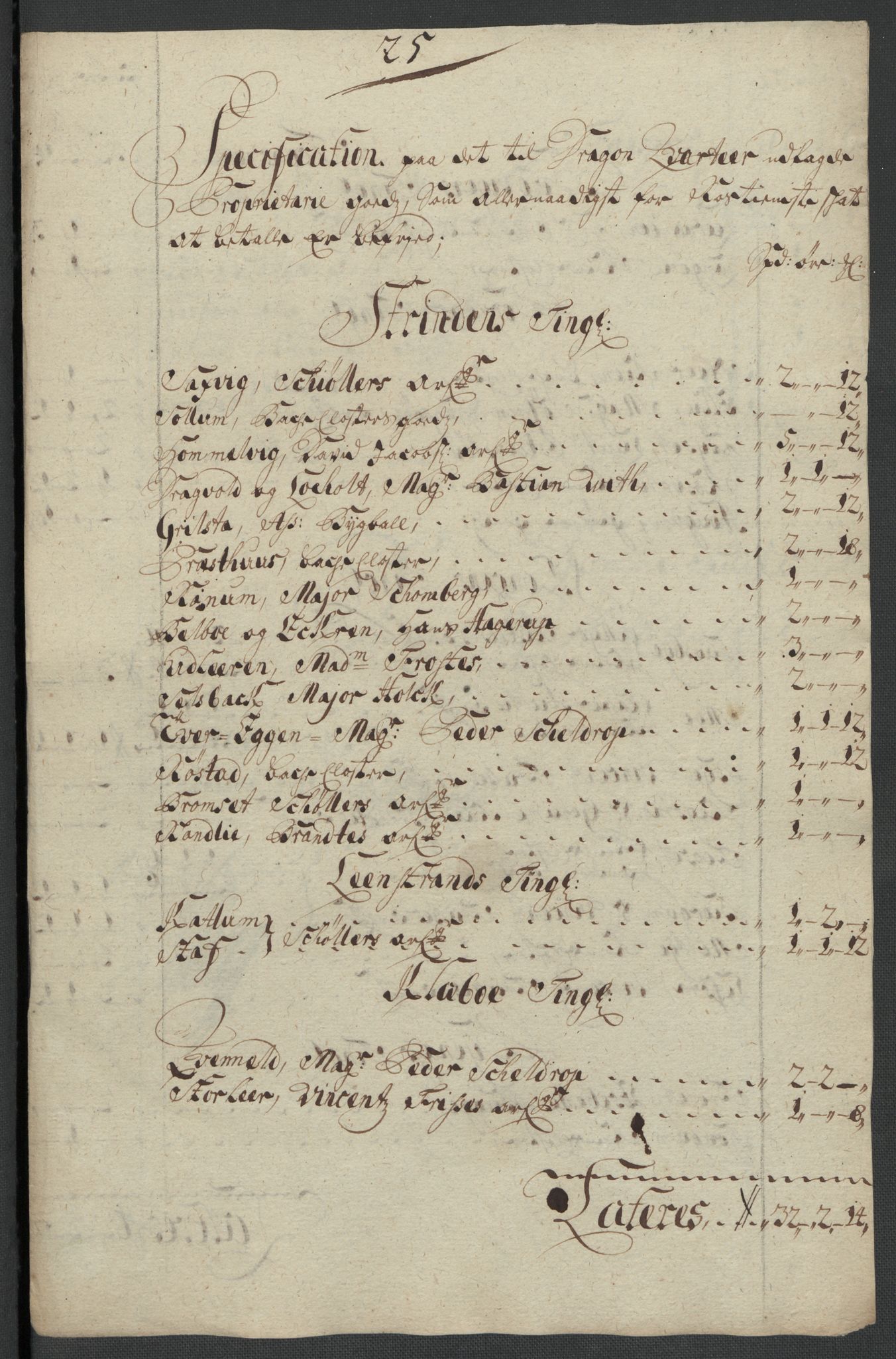 Rentekammeret inntil 1814, Reviderte regnskaper, Fogderegnskap, RA/EA-4092/R61/L4112: Fogderegnskap Strinda og Selbu, 1711, p. 194