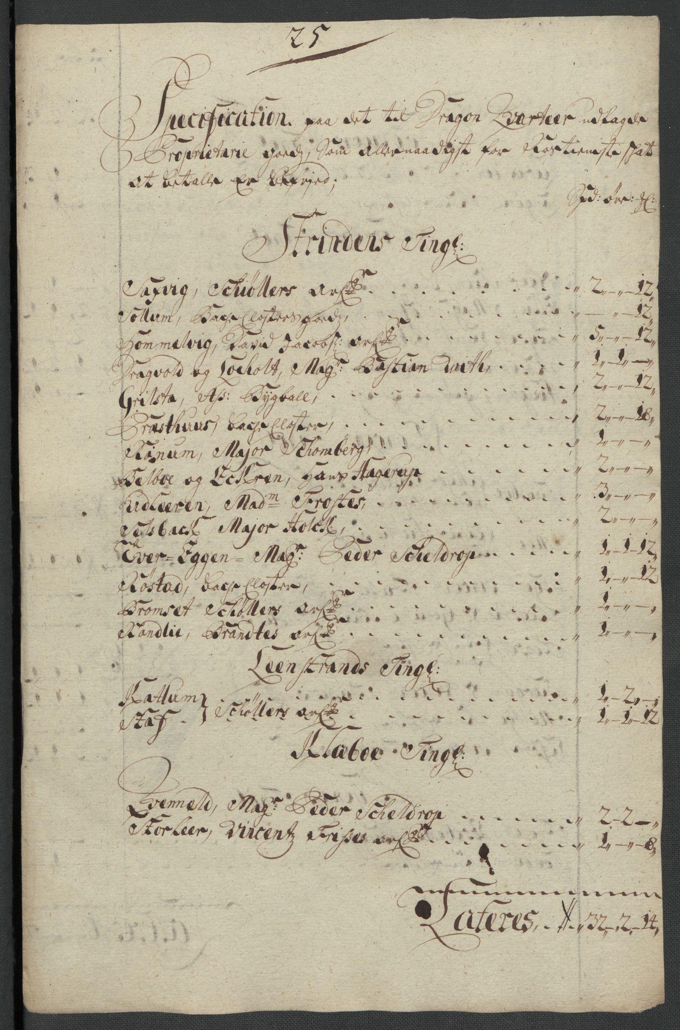 Rentekammeret inntil 1814, Reviderte regnskaper, Fogderegnskap, AV/RA-EA-4092/R61/L4112: Fogderegnskap Strinda og Selbu, 1711, p. 194