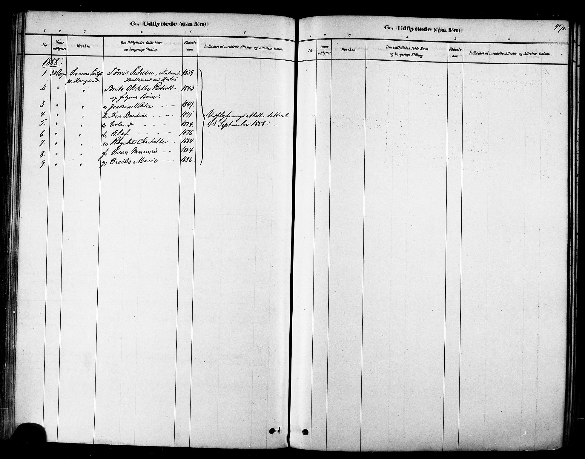 Tana sokneprestkontor, AV/SATØ-S-1334/H/Ha/L0004kirke: Parish register (official) no. 4, 1878-1891, p. 270