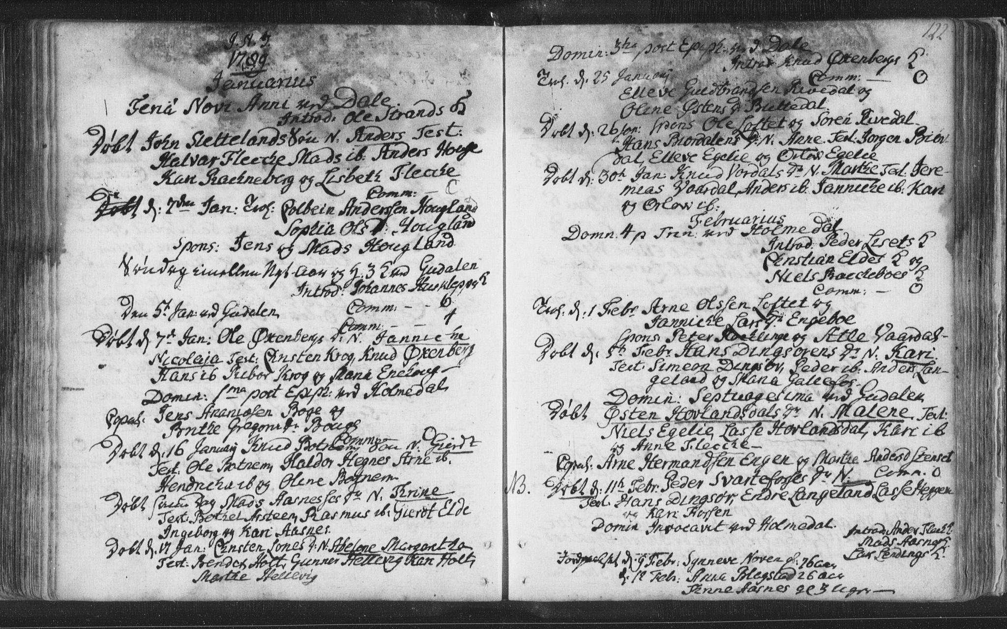 Fjaler sokneprestembete, AV/SAB-A-79801/H/Haa/Haaa/L0002: Parish register (official) no. A 2, 1779-1798, p. 122