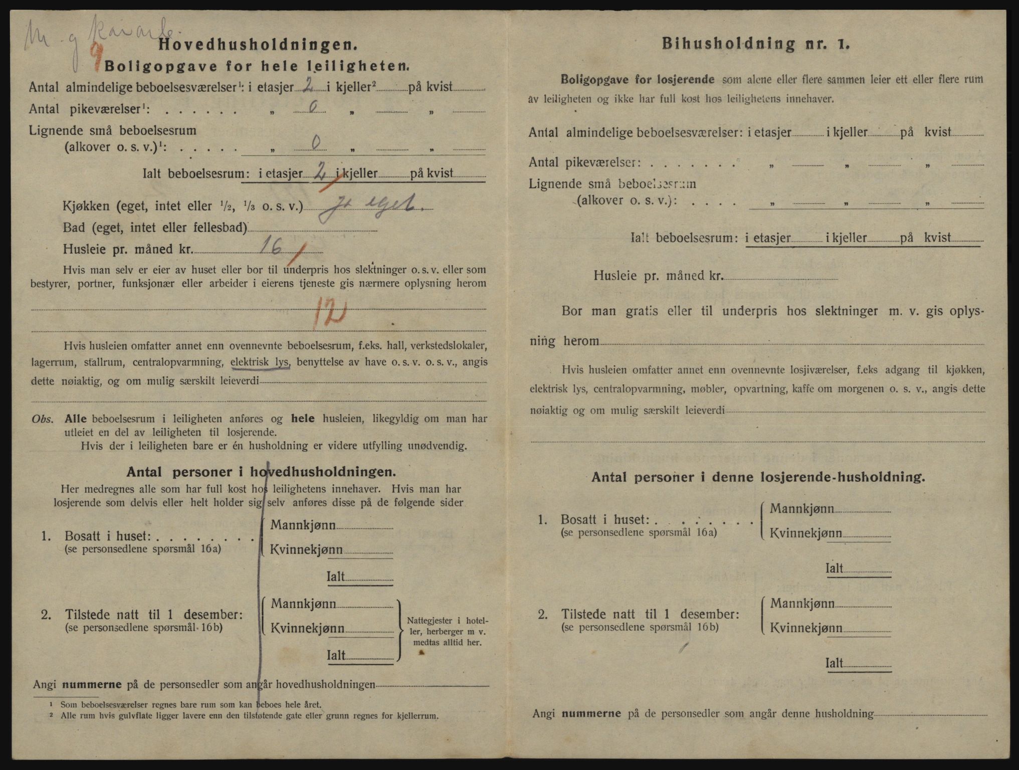 SATØ, 1920 census for Vardø, 1920, p. 1444