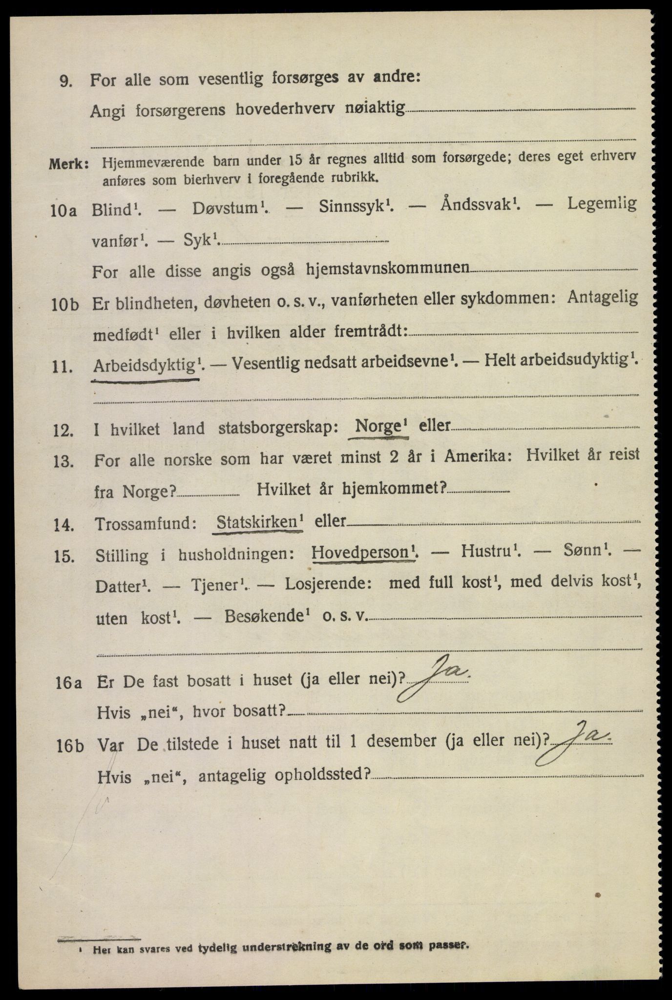 SAKO, 1920 census for Andebu, 1920, p. 1825