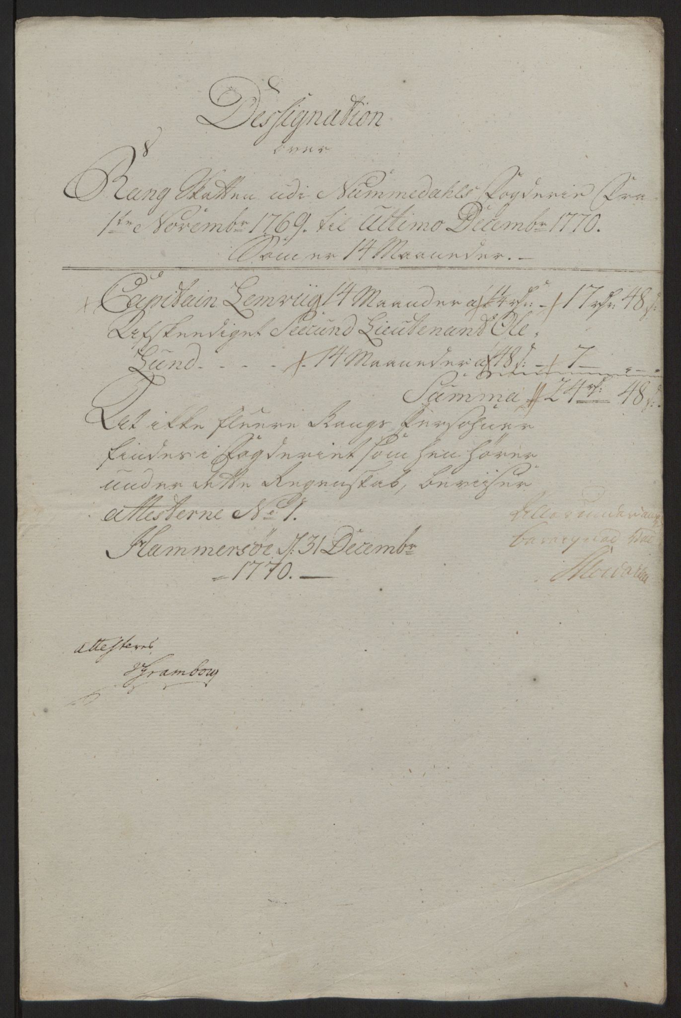 Rentekammeret inntil 1814, Reviderte regnskaper, Fogderegnskap, RA/EA-4092/R64/L4502: Ekstraskatten Namdal, 1762-1772, p. 359