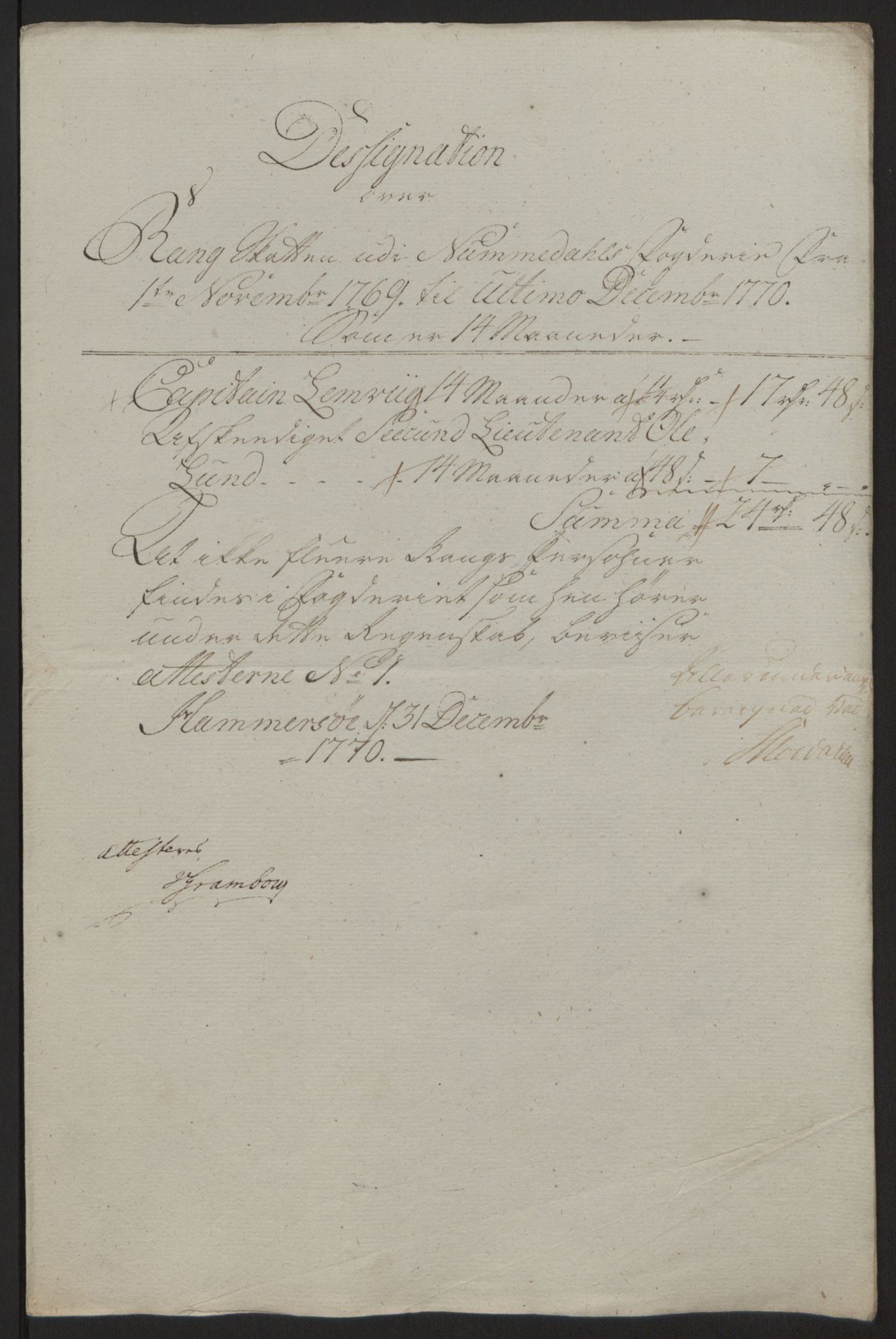 Rentekammeret inntil 1814, Reviderte regnskaper, Fogderegnskap, AV/RA-EA-4092/R64/L4502: Ekstraskatten Namdal, 1762-1772, p. 359